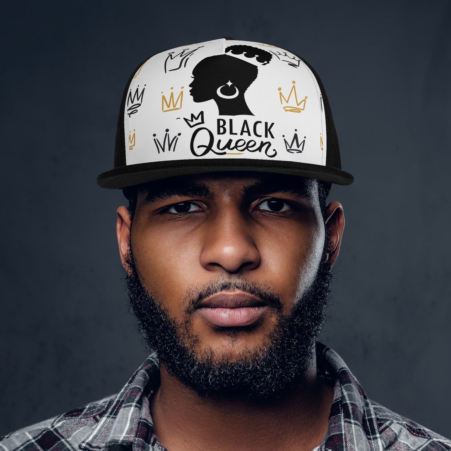 Black Queen Casual Hip-Hop Cap