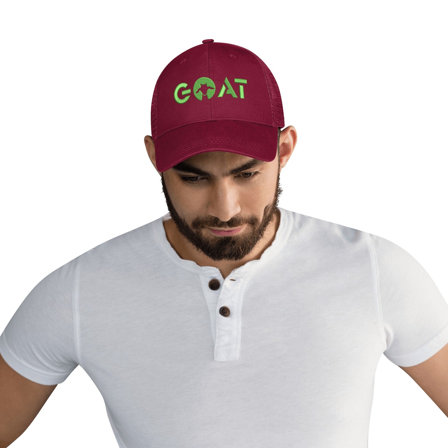 GOAT Mesh Baseball Cap