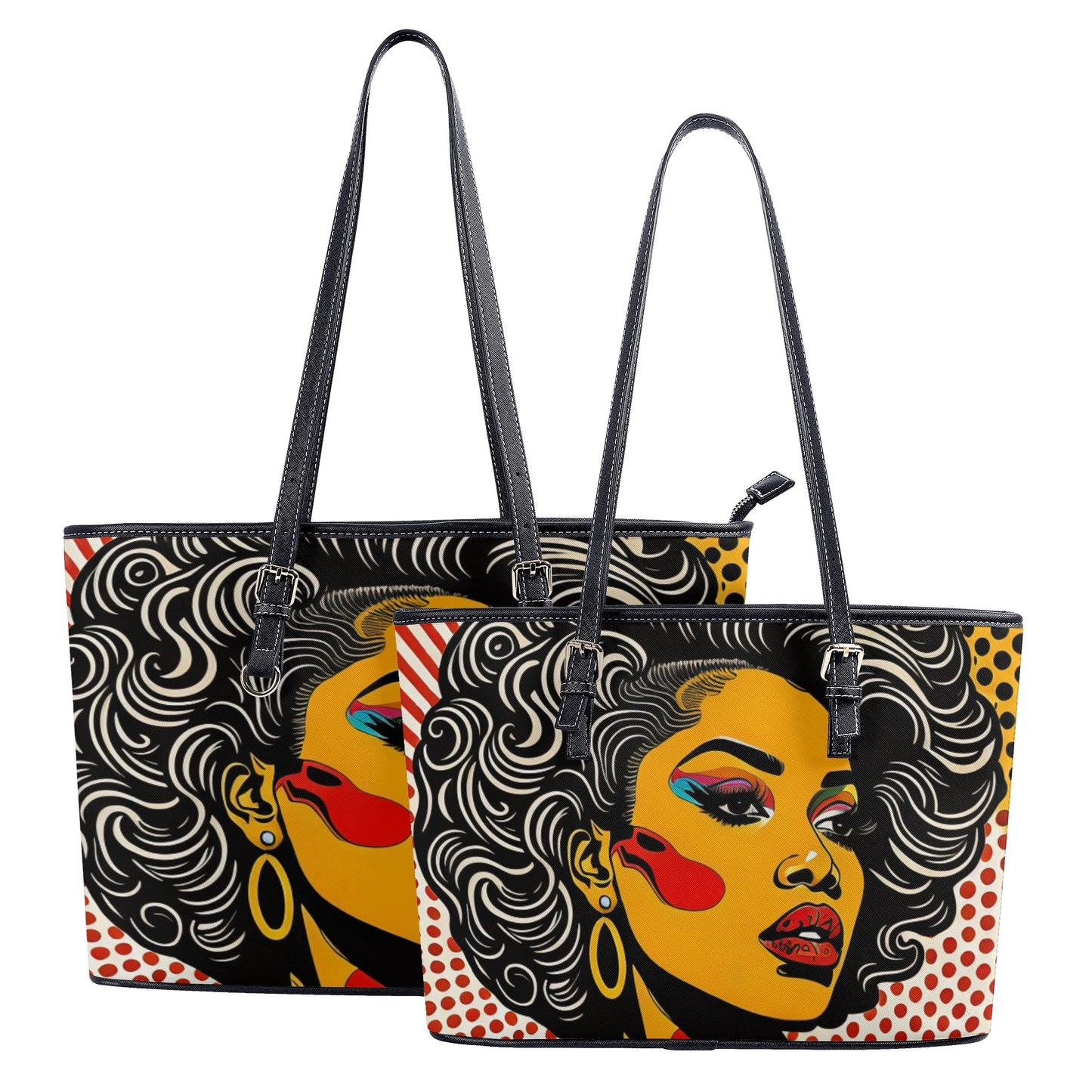 Essence of Beauty POP Art Tote Bags