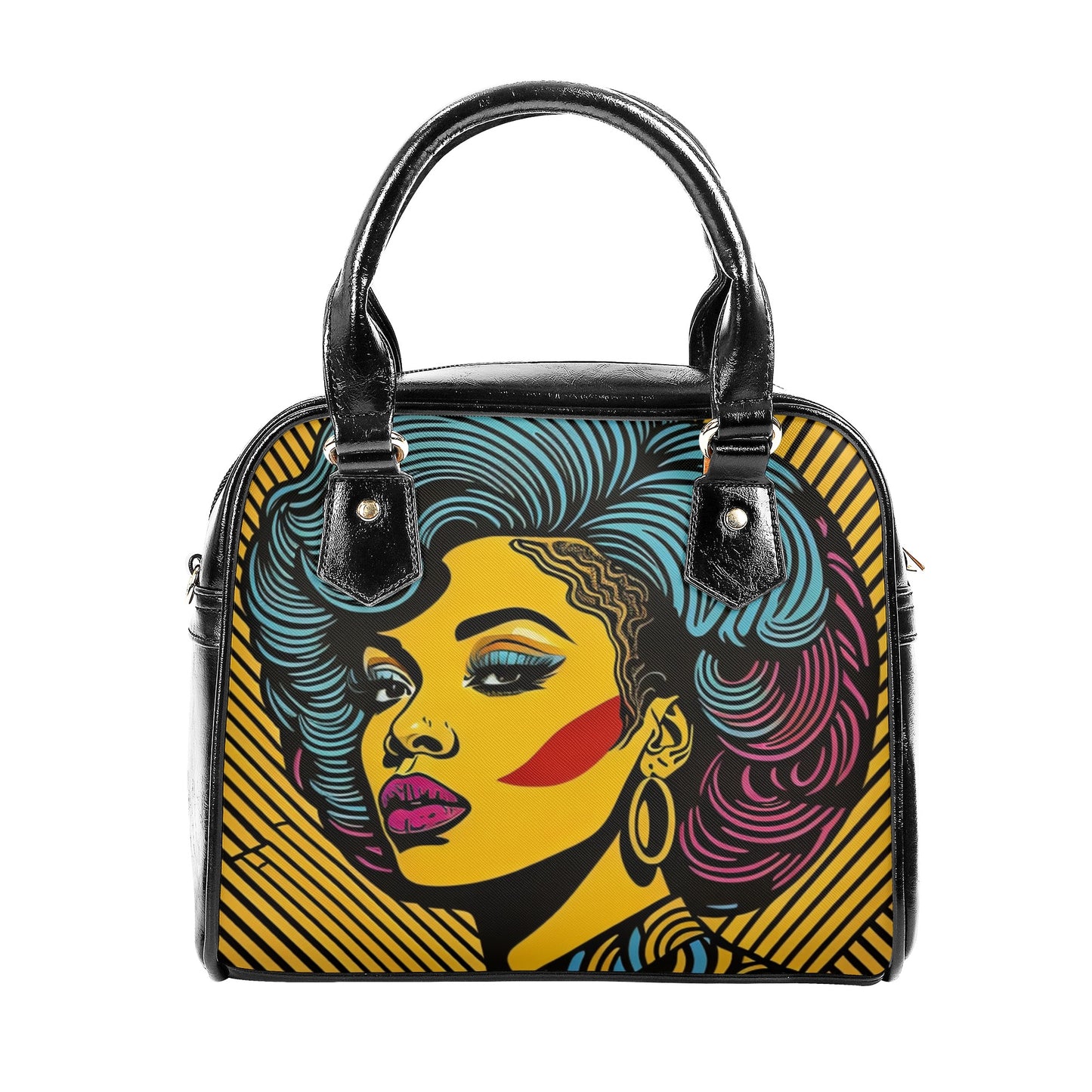 Be Fierce POP Art Shoulder Handbag