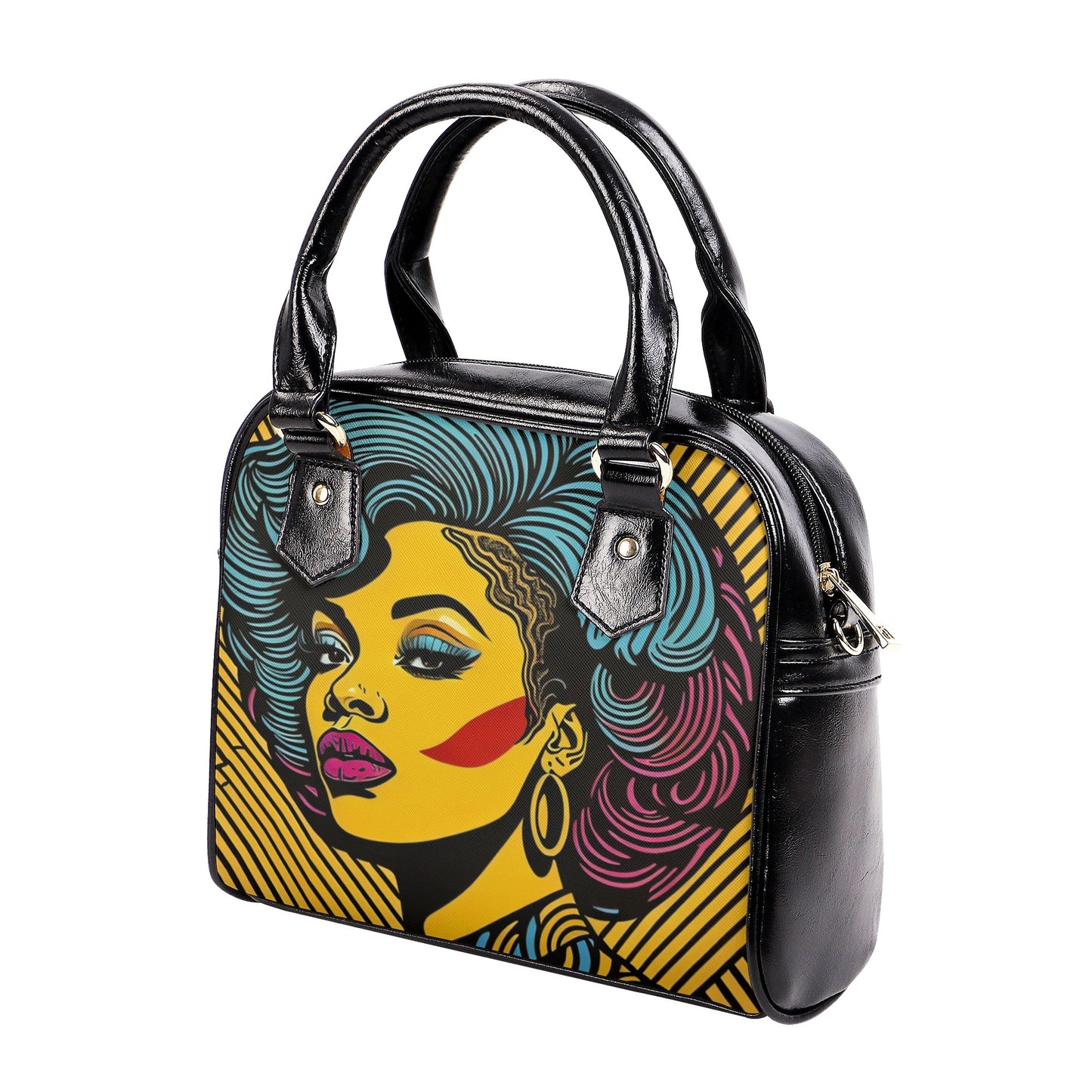 Be Fierce POP Art Shoulder Handbag