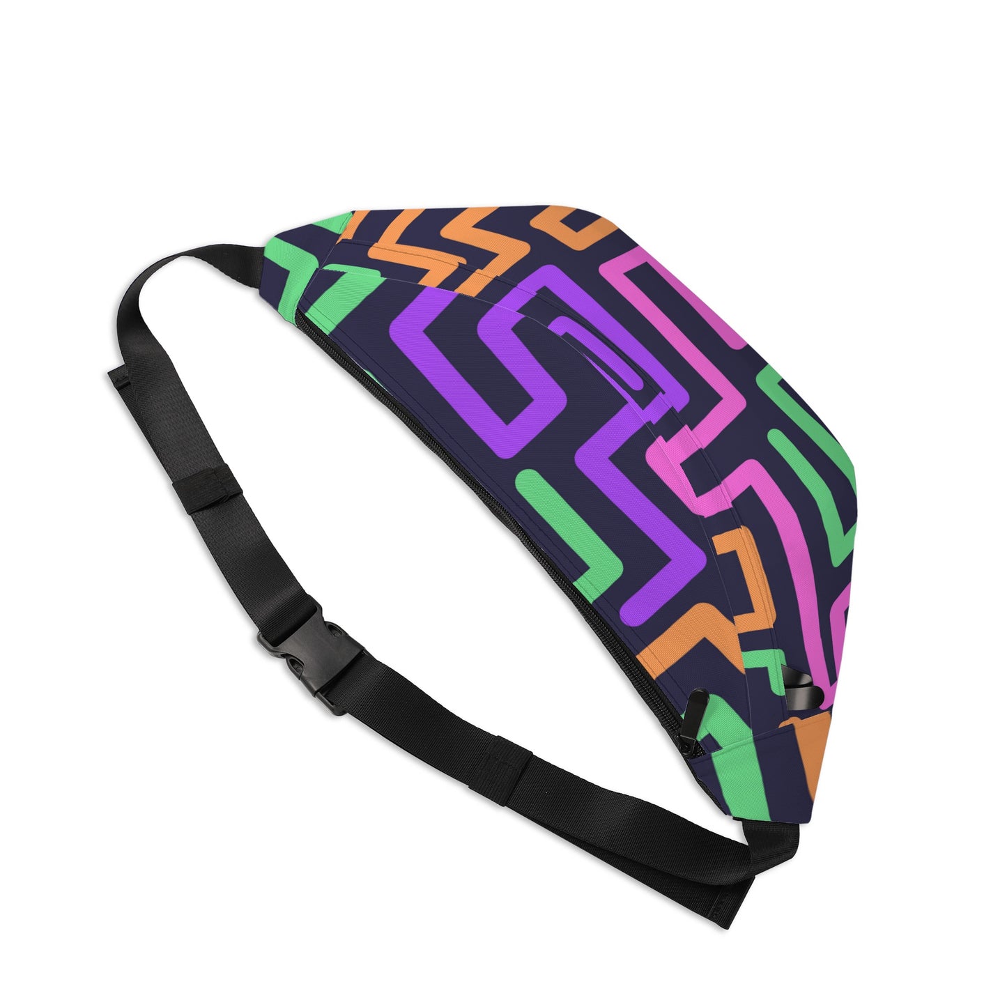 Vibrant Multi-Colored Fanny Bag