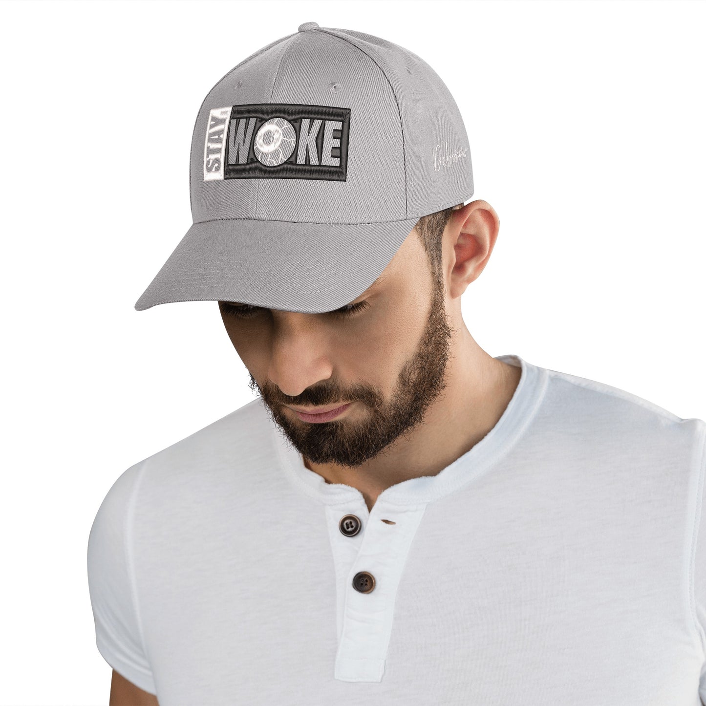 Stay Woke Embroidered Baseball Cap