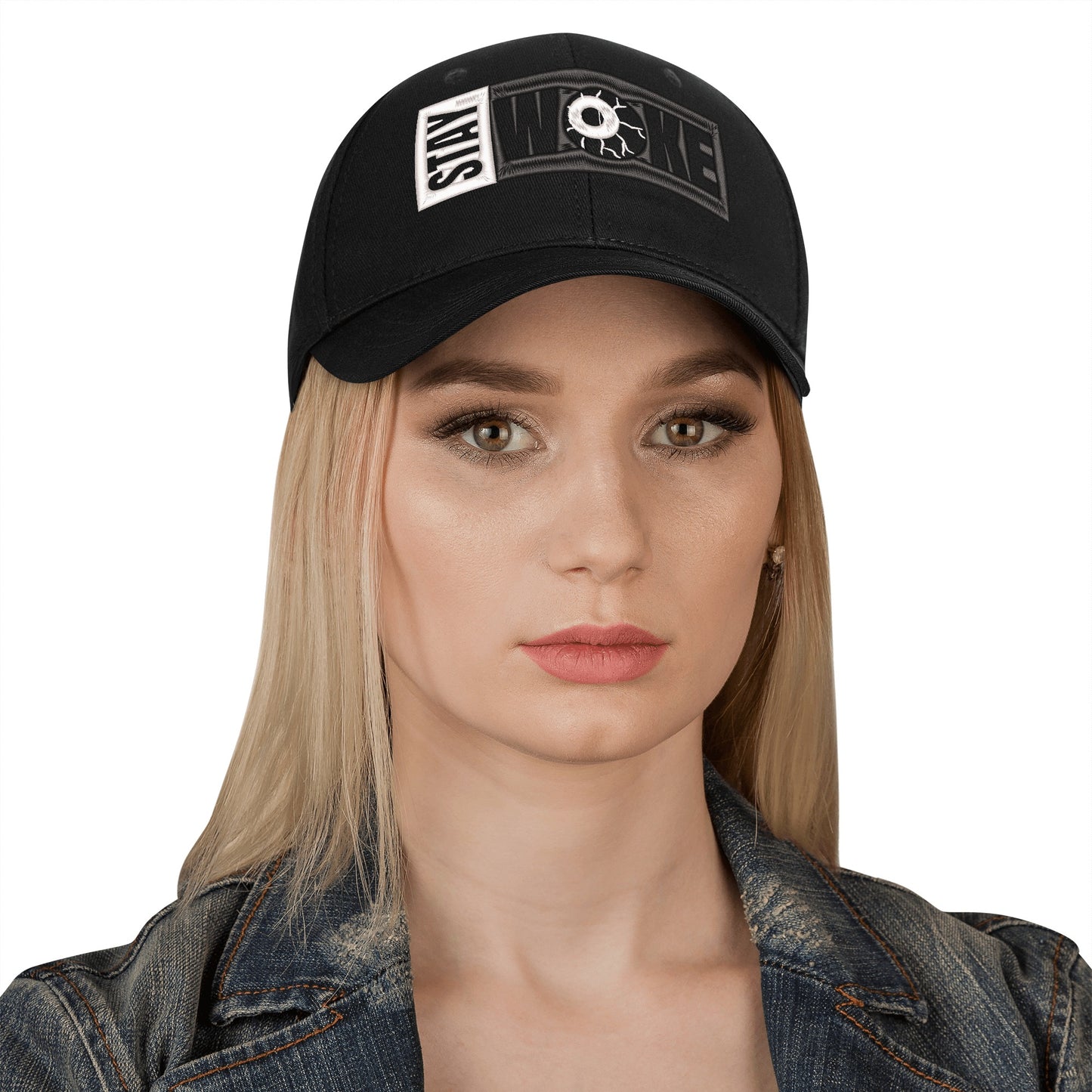 Stay Woke Embroidered Baseball Cap