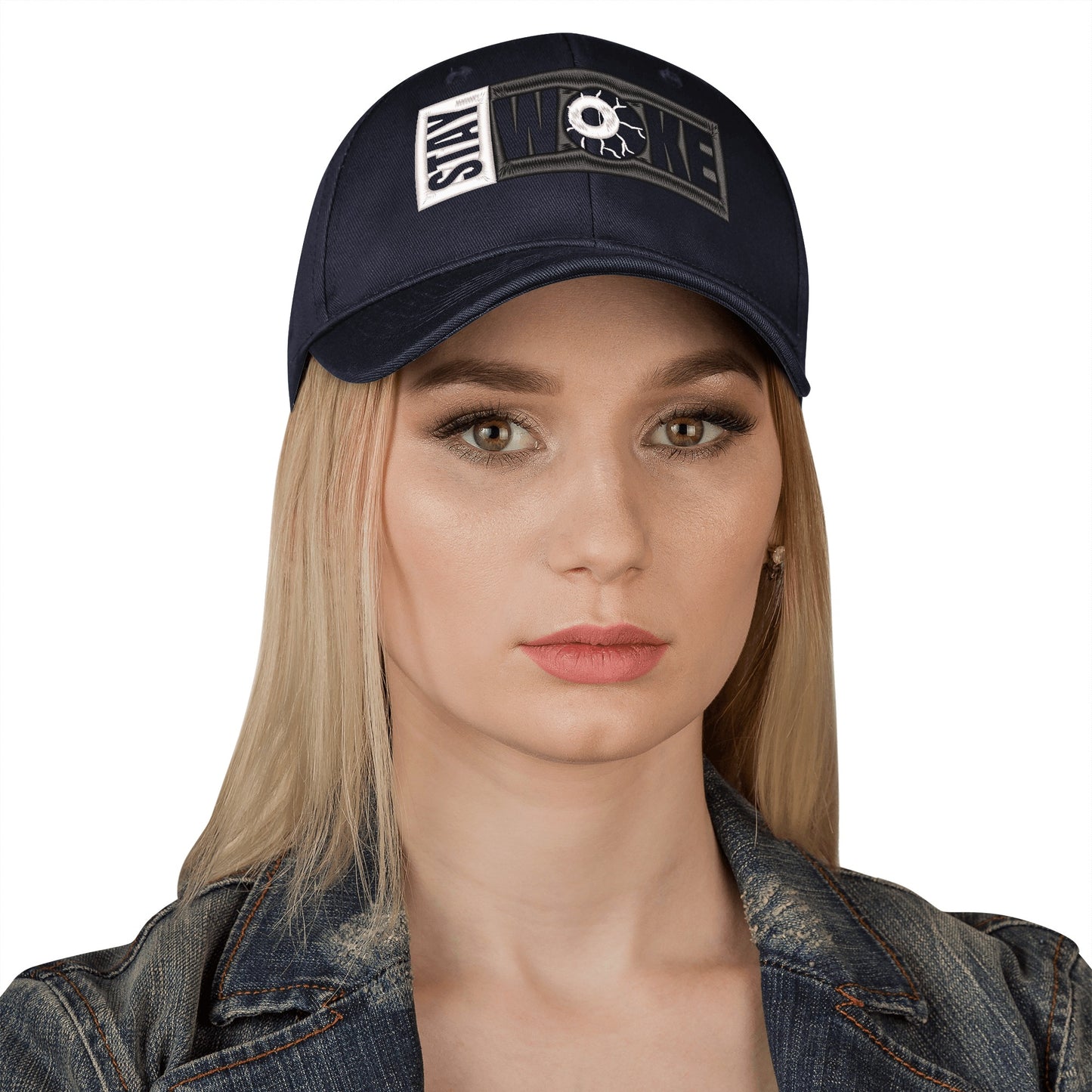 Stay Woke Embroidered Baseball Cap