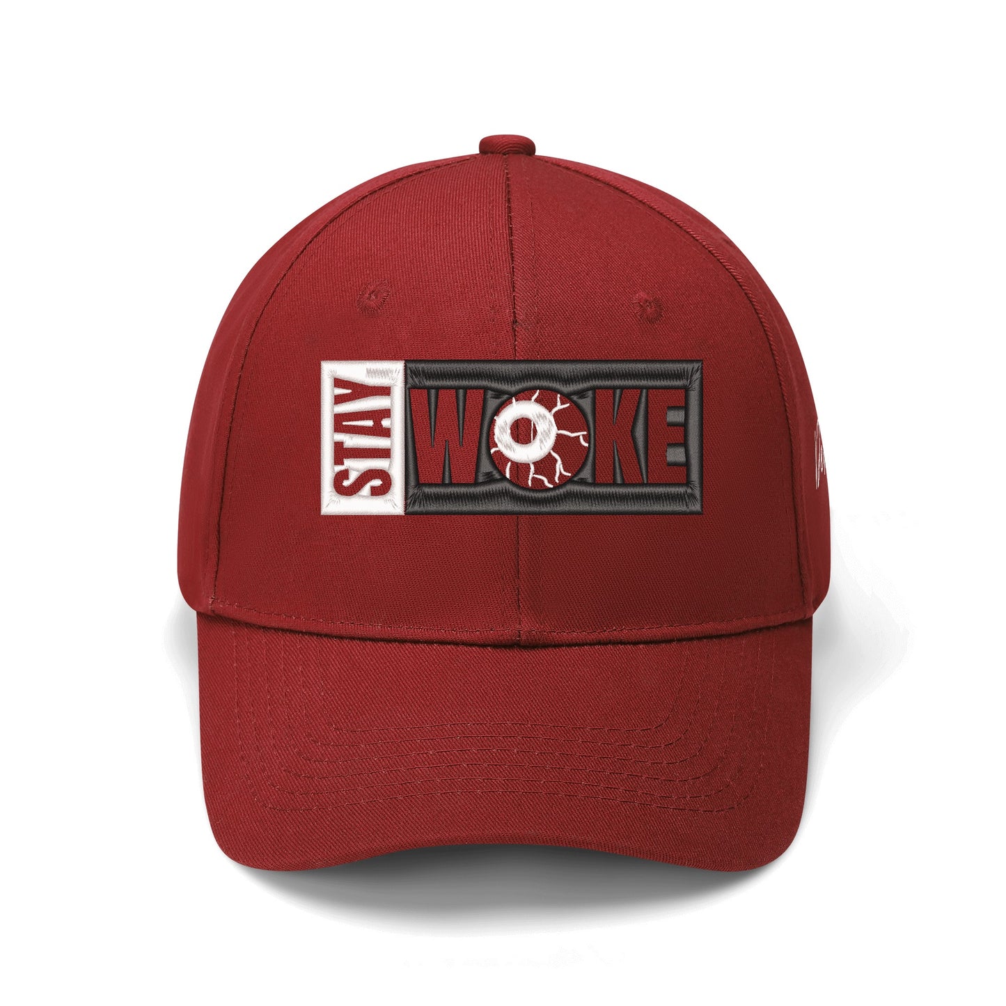 Stay Woke Embroidered Baseball Cap