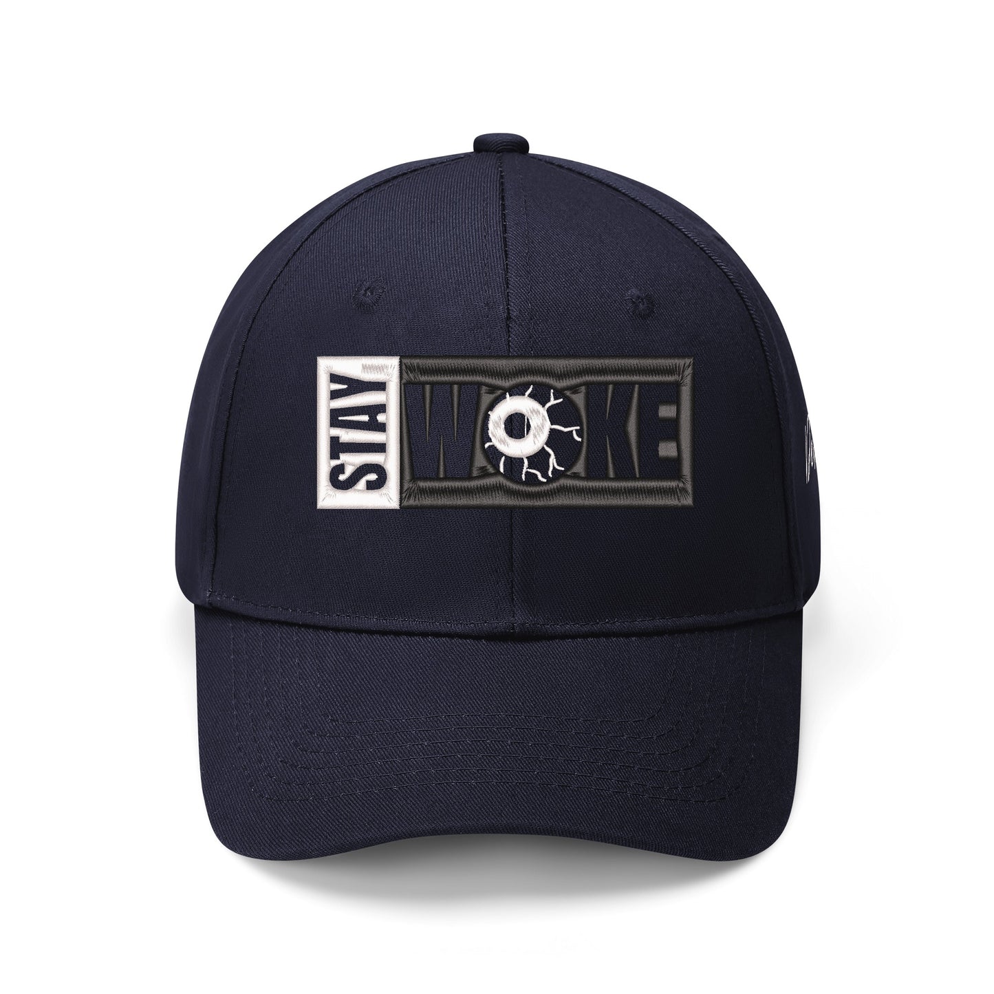 Stay Woke Embroidered Baseball Cap