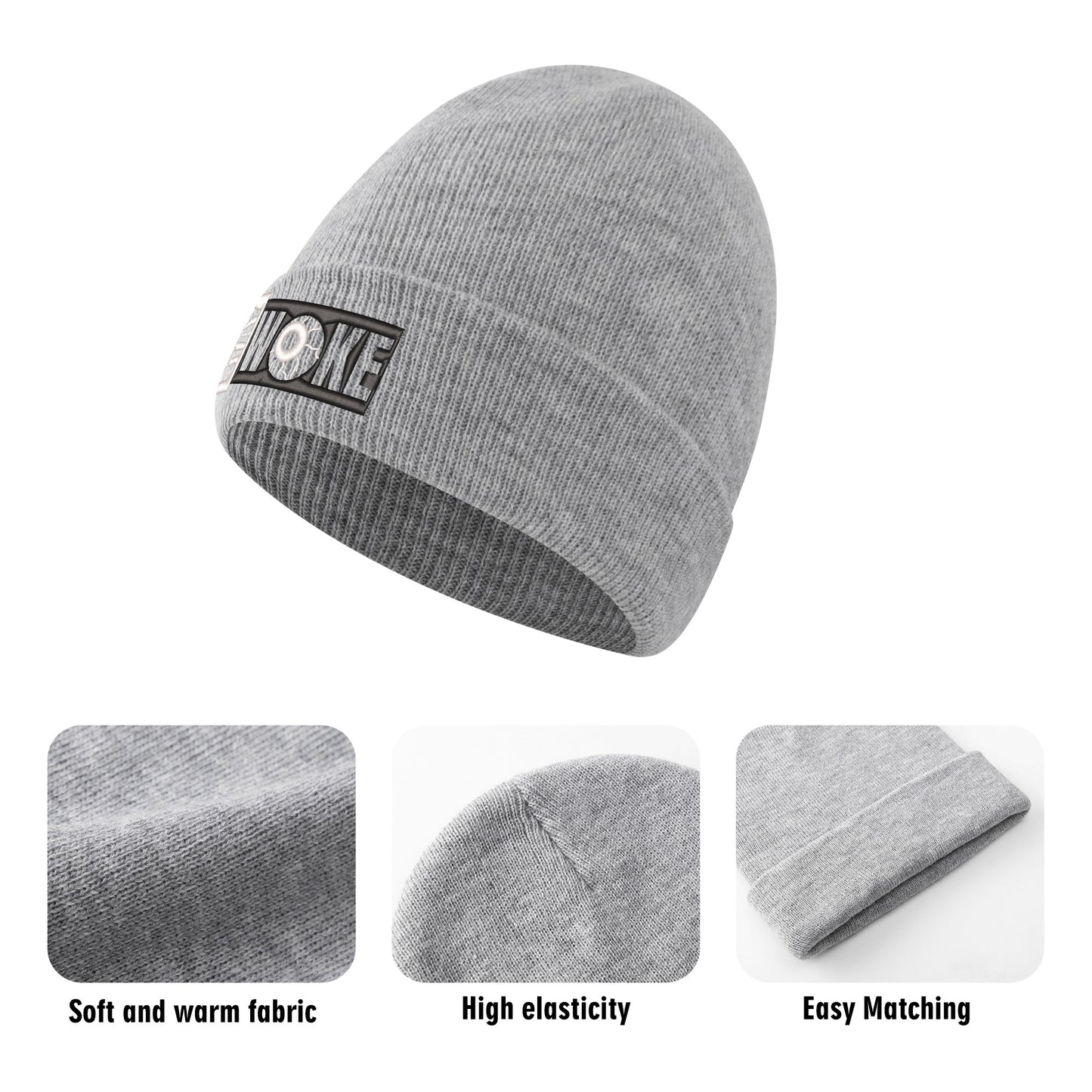 Stay Woke Knitted Hats