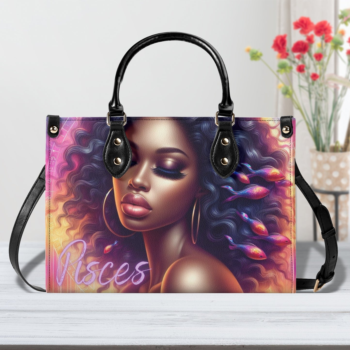 Pisces Luxury Leather Handbag