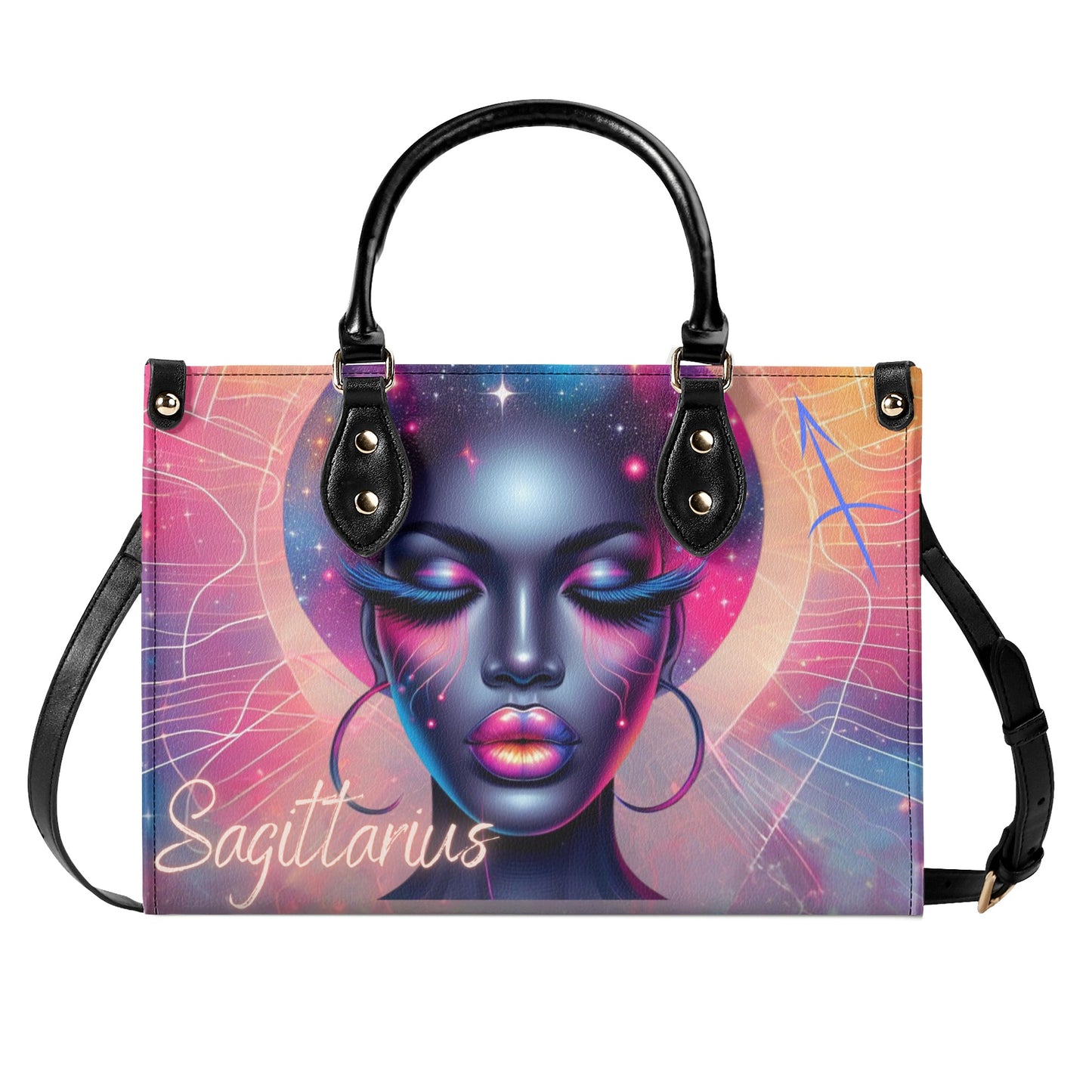 Sagittarius Luxury Leather Handbag