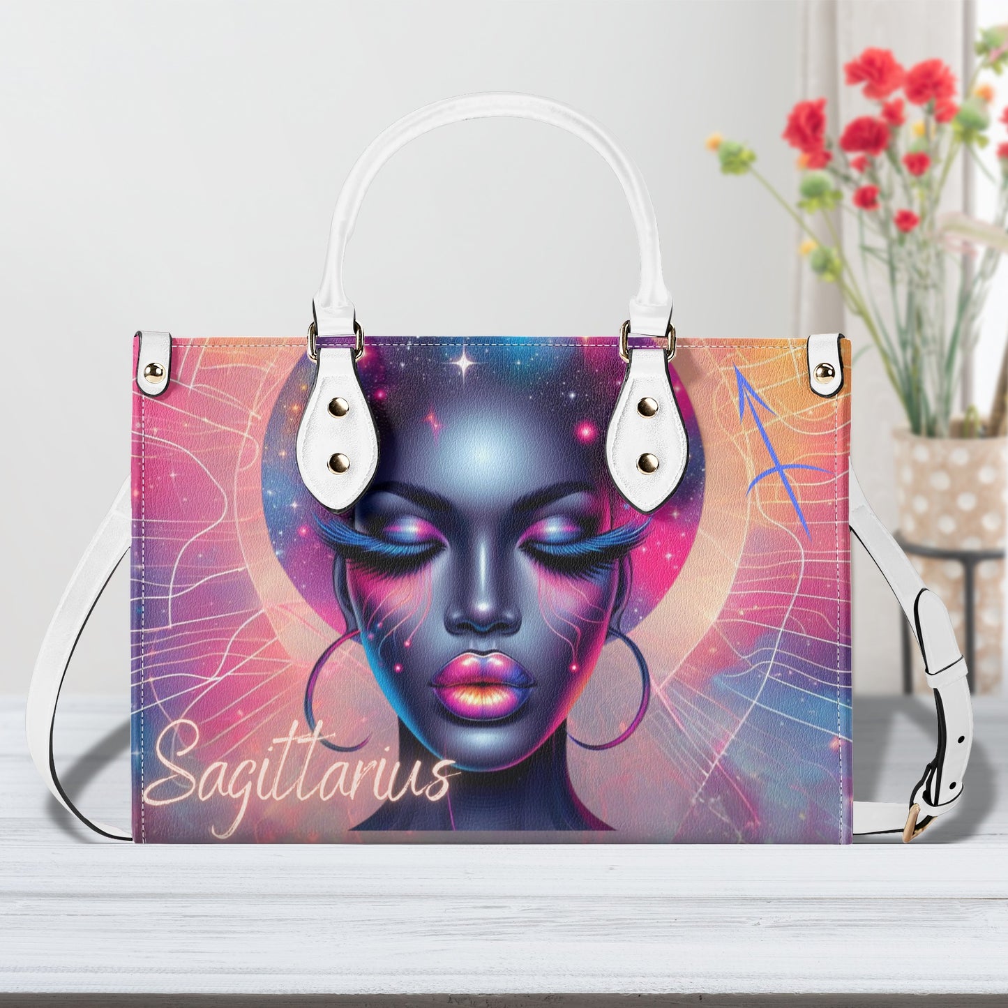 Sagittarius Luxury Leather Handbag