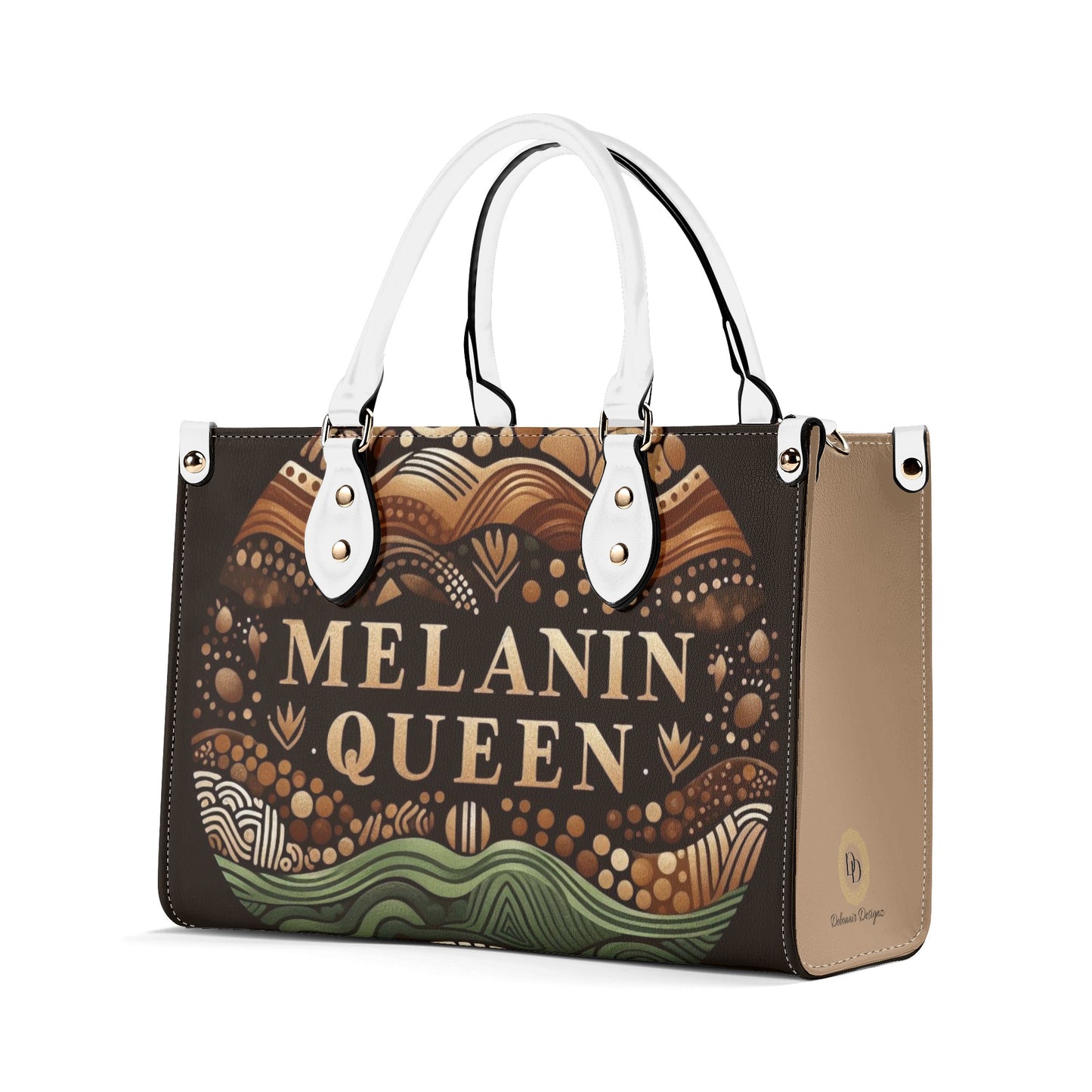 Melanin Queen Leather Handbag