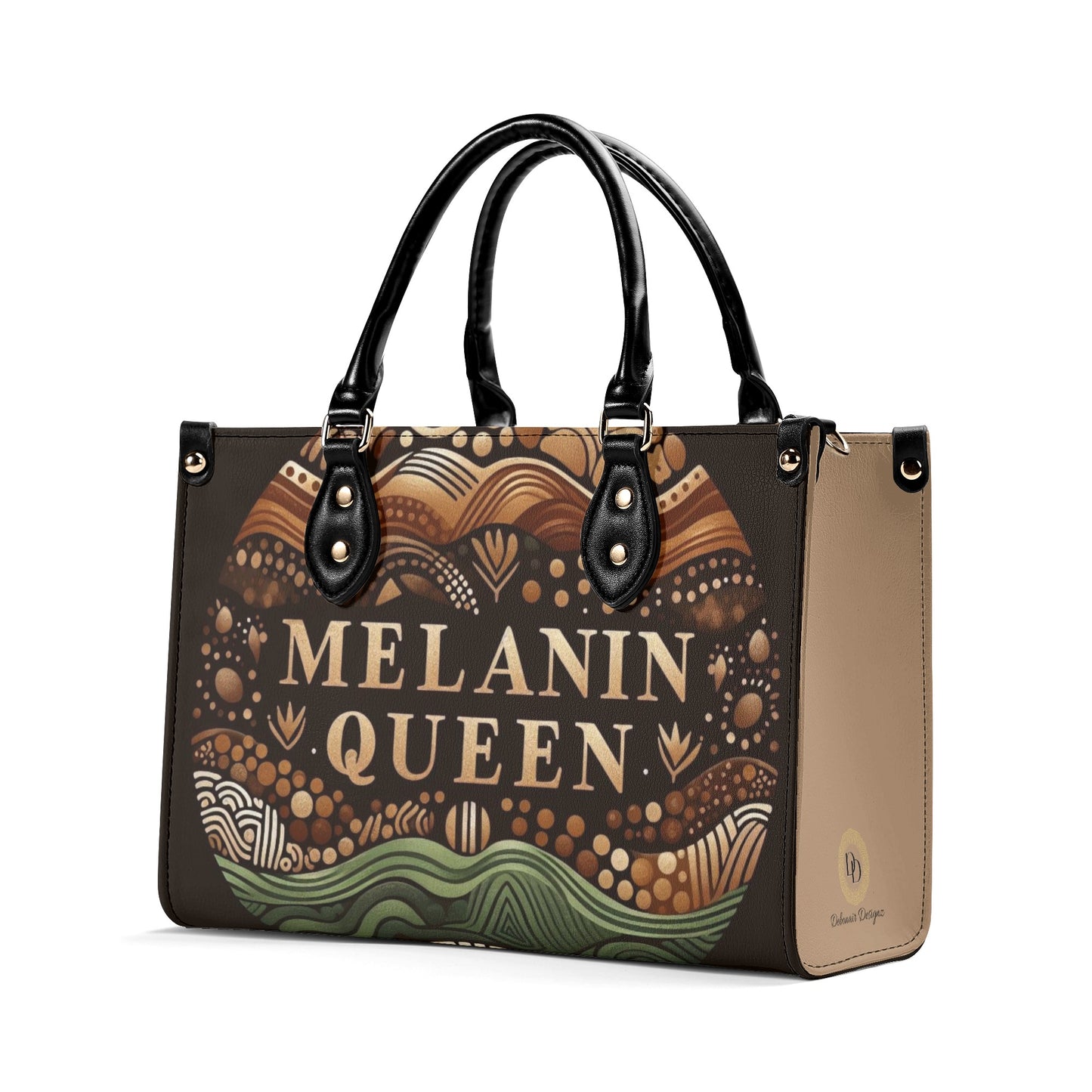 Melanin Queen Leather Handbag