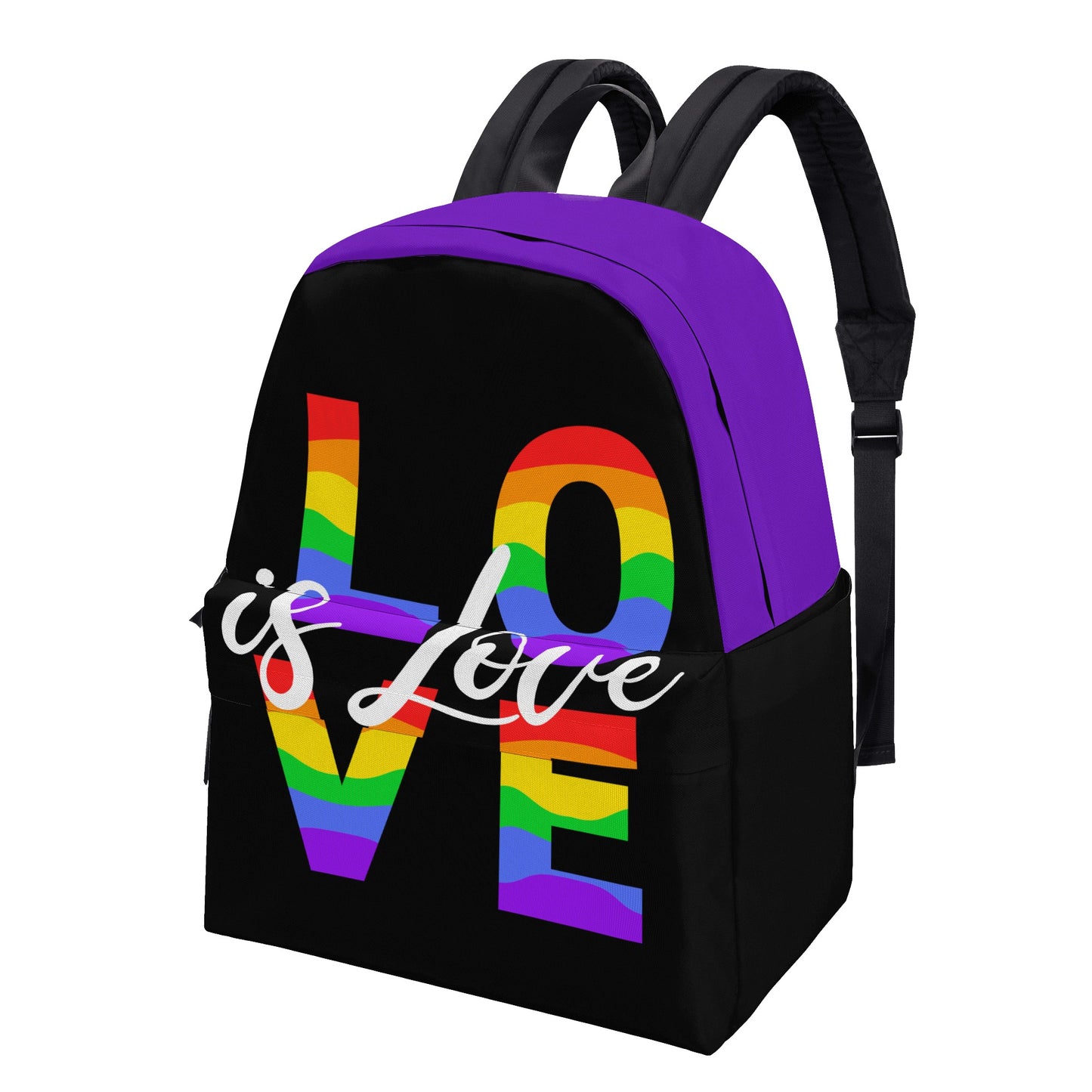 Love Is Love Backpack (Purple)