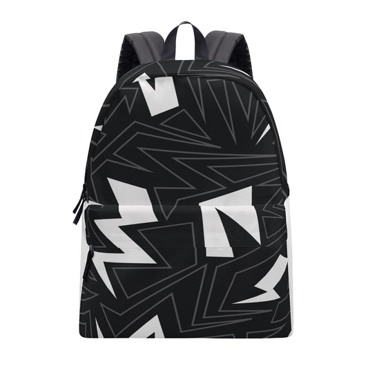 Black & White Patterned Backpack
