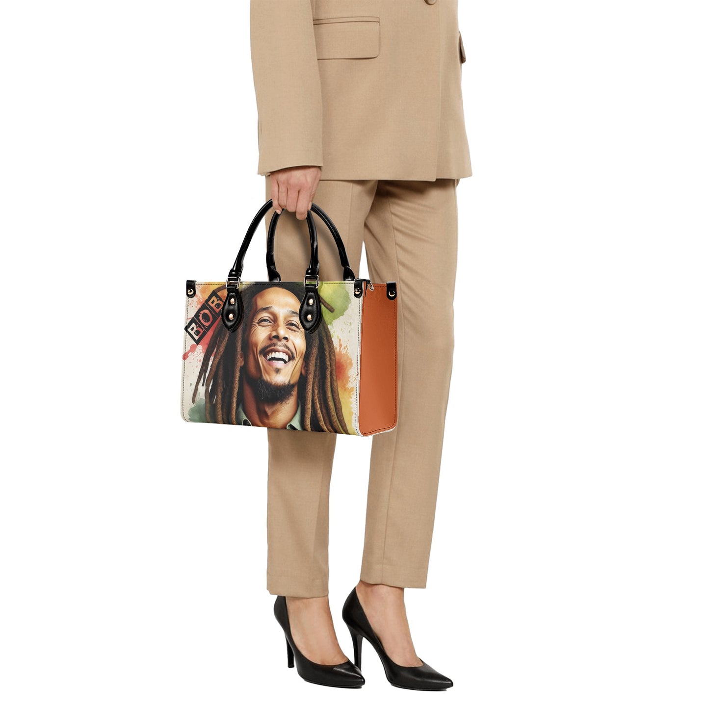 Bob Marley Leather Handbag