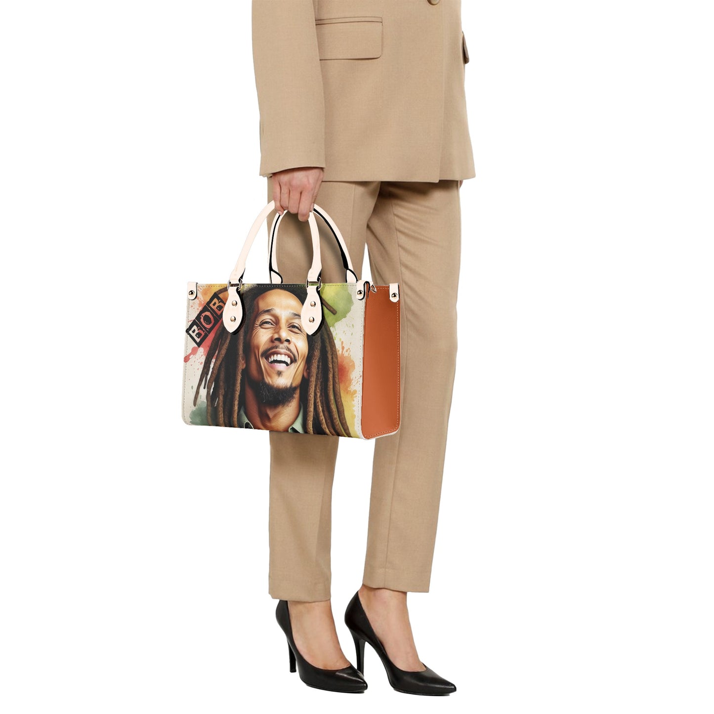 Bob Marley Leather Handbag