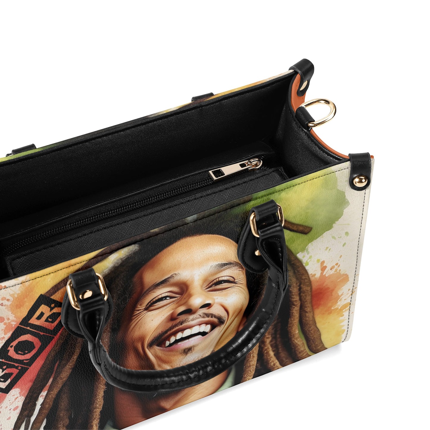 Bob Marley Leather Handbag