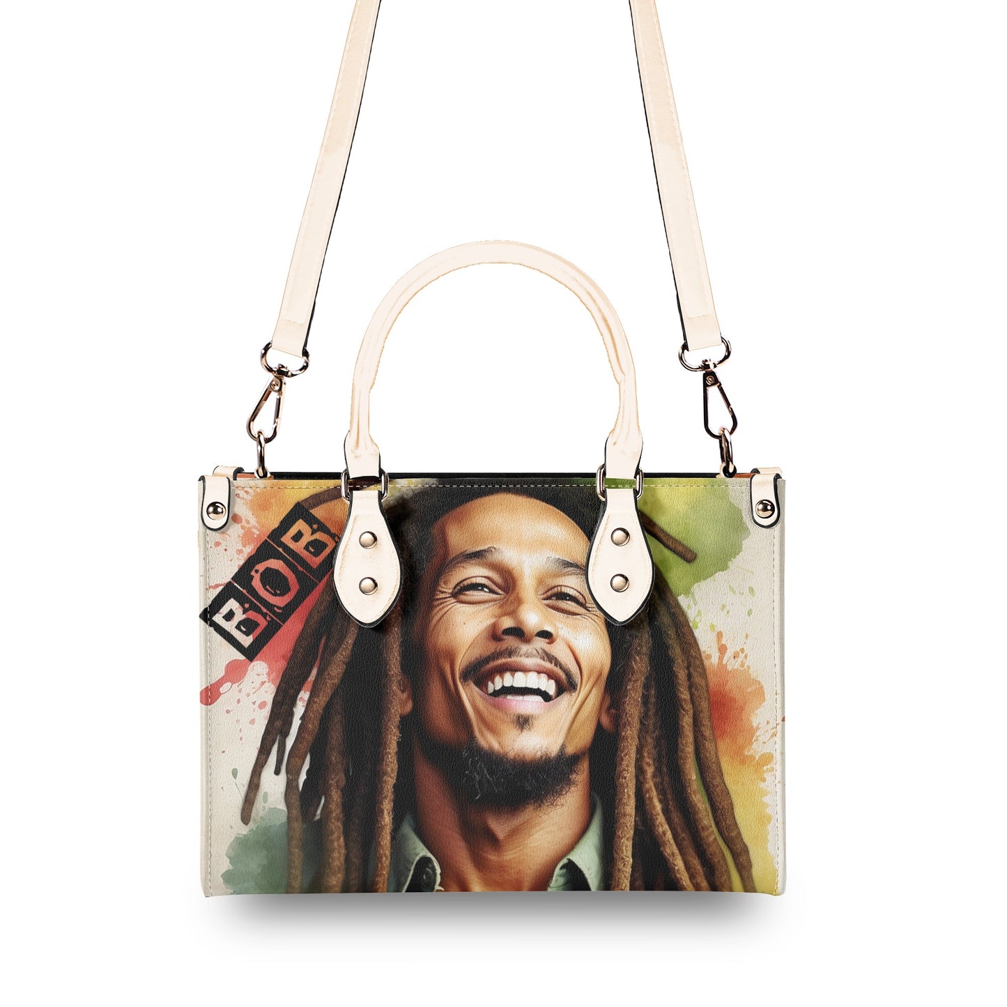 Bob Marley Leather Handbag