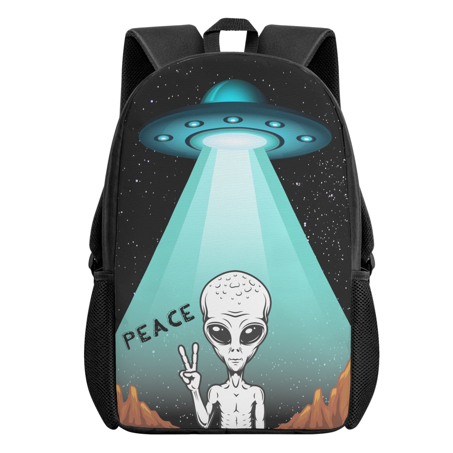 Peaceful Alien Backpack