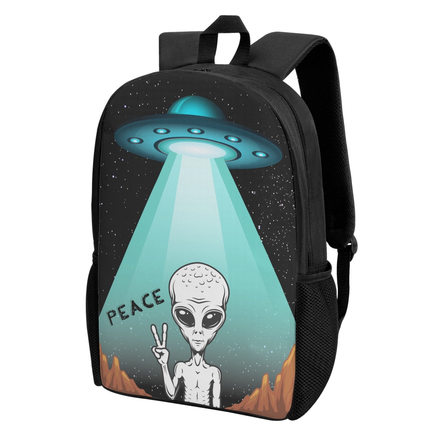 Peaceful Alien Backpack