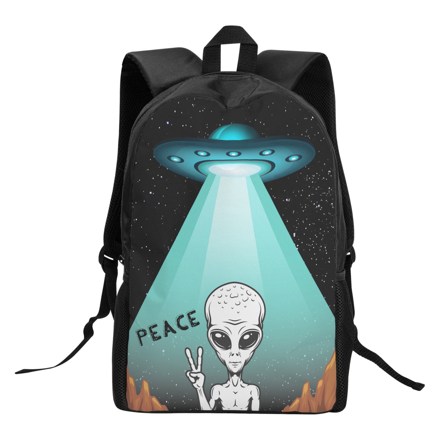 Peaceful Alien Backpack