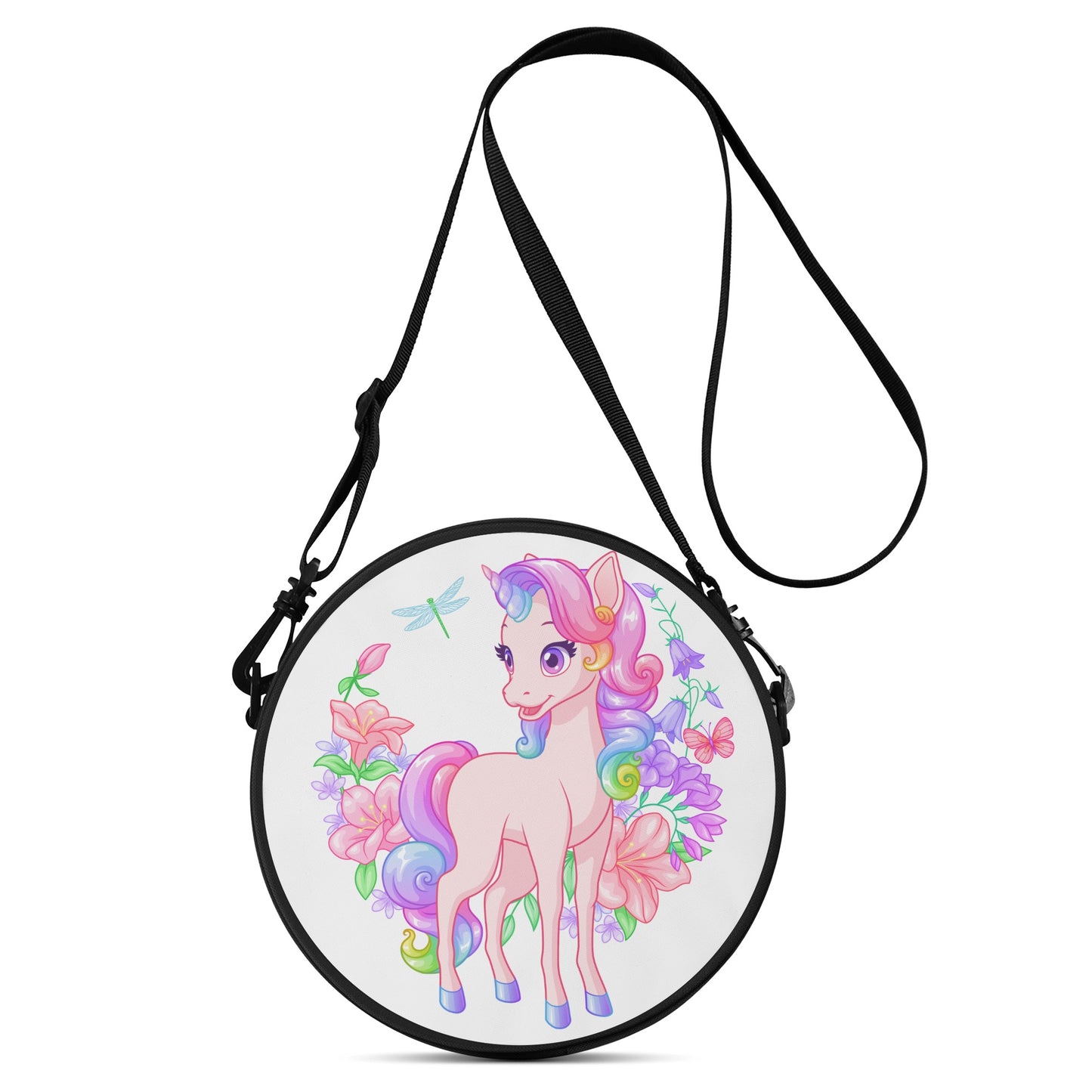 Unicorn Round Satchel Bag