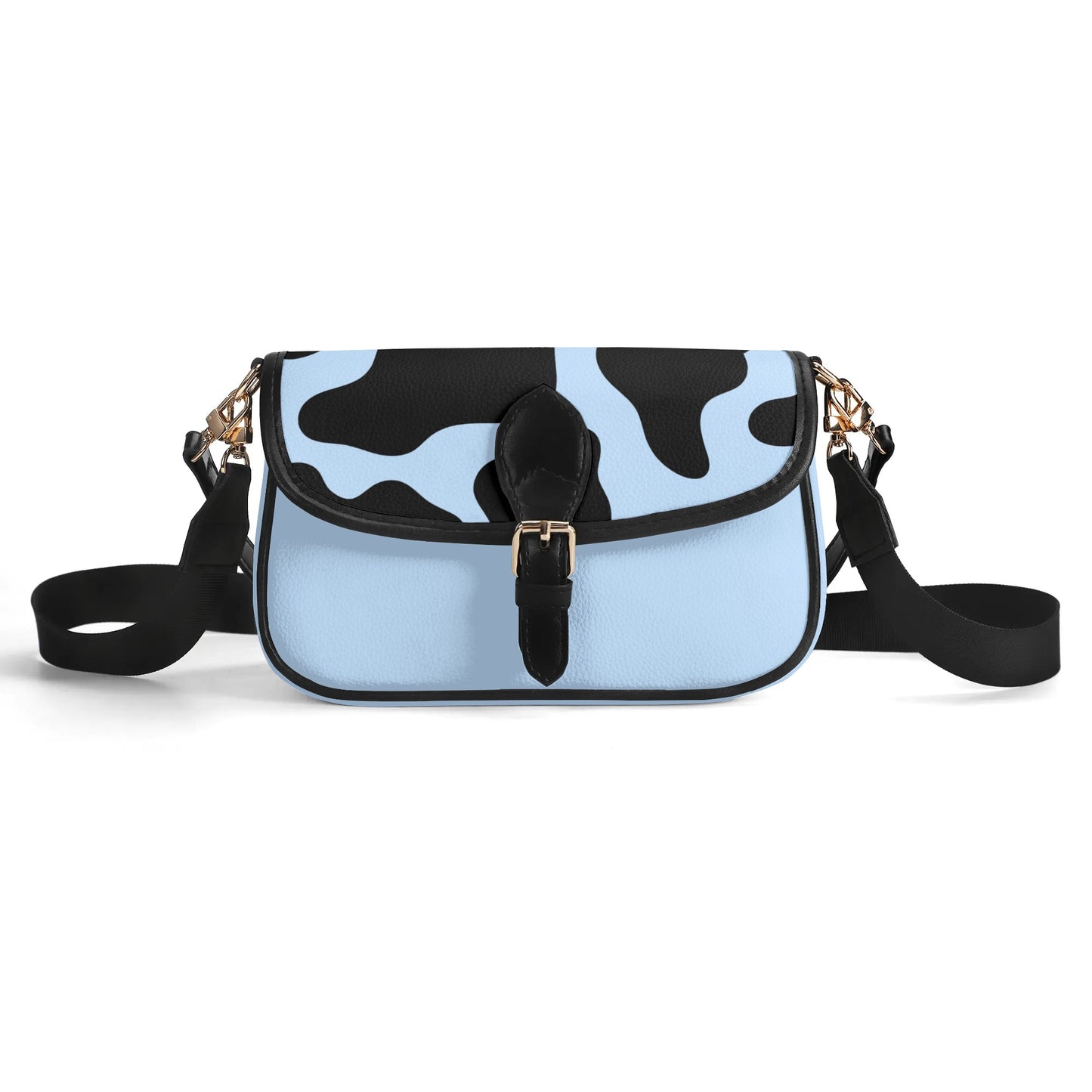 Cow Print Chain Shoulder Bag