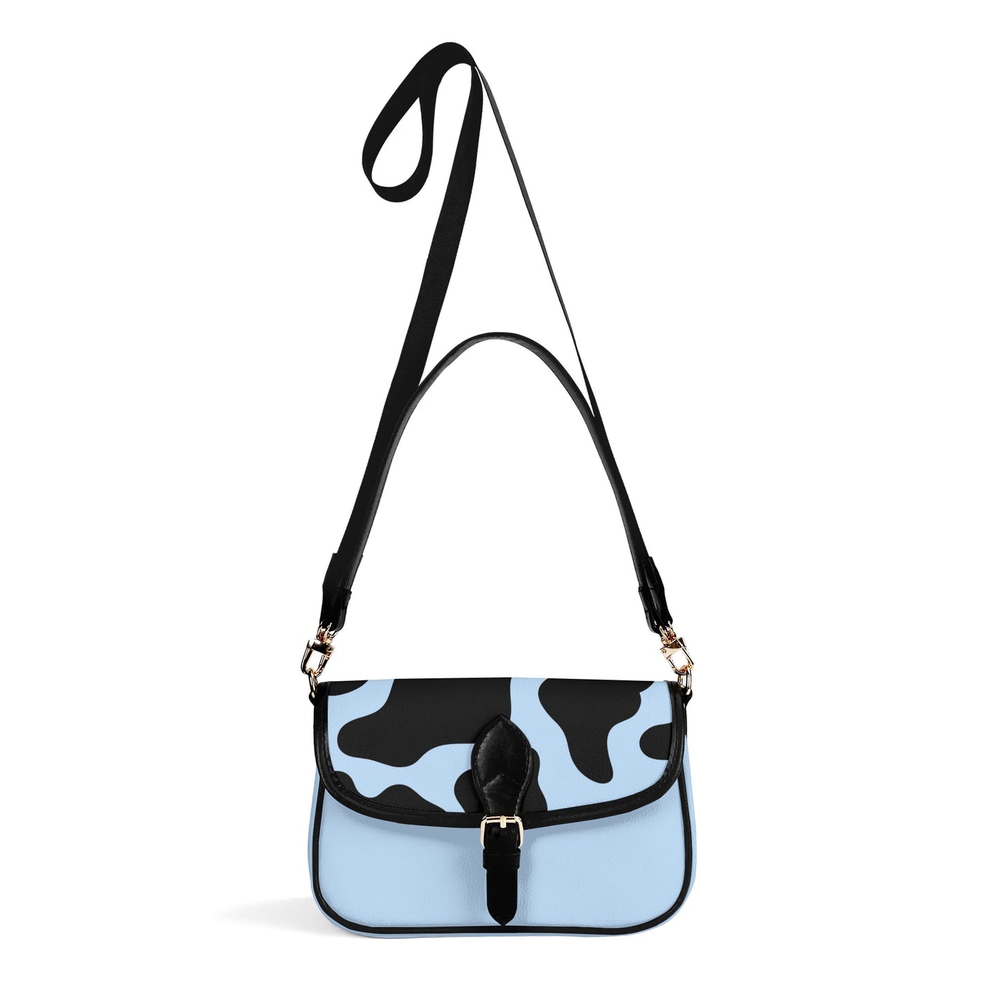 Cow Print Chain Shoulder Bag