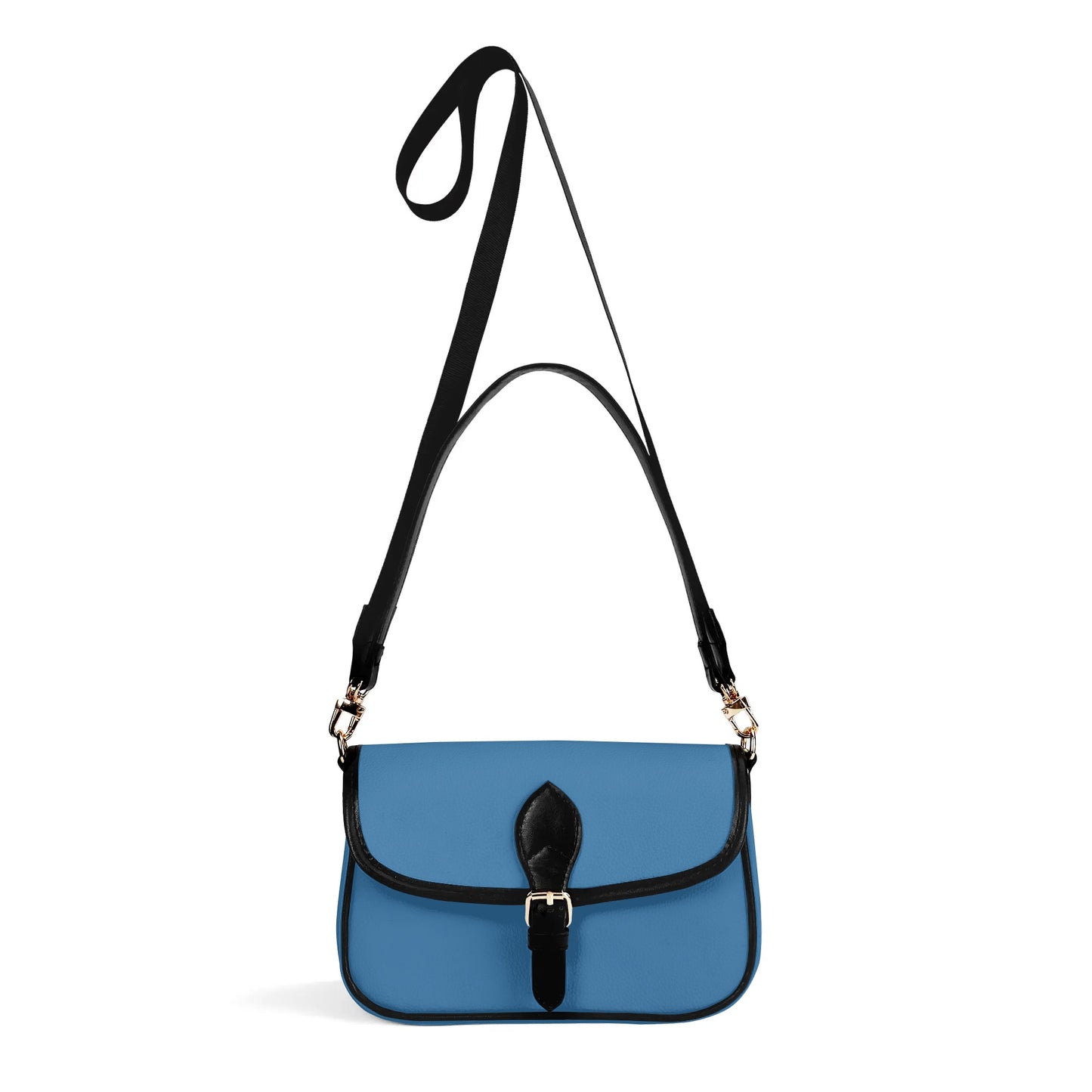 Blue Chain Shoulder Bag