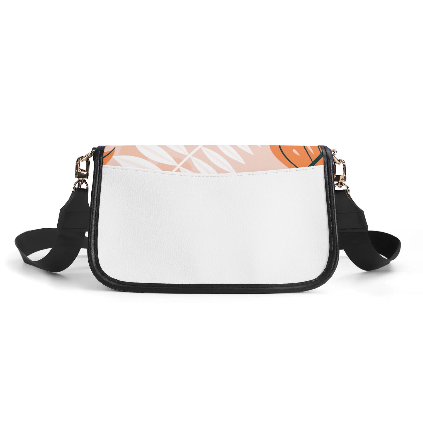 Tropical Print Chain Shoulder Bag