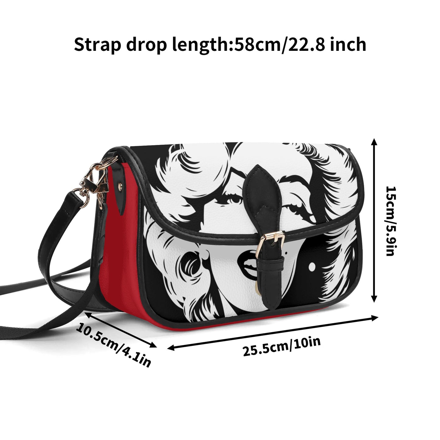 Marilyn Monroe Chain Shoulder Bag