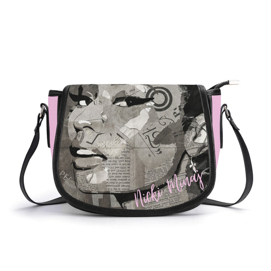 Nicki Minaj Leather Saddle Bag