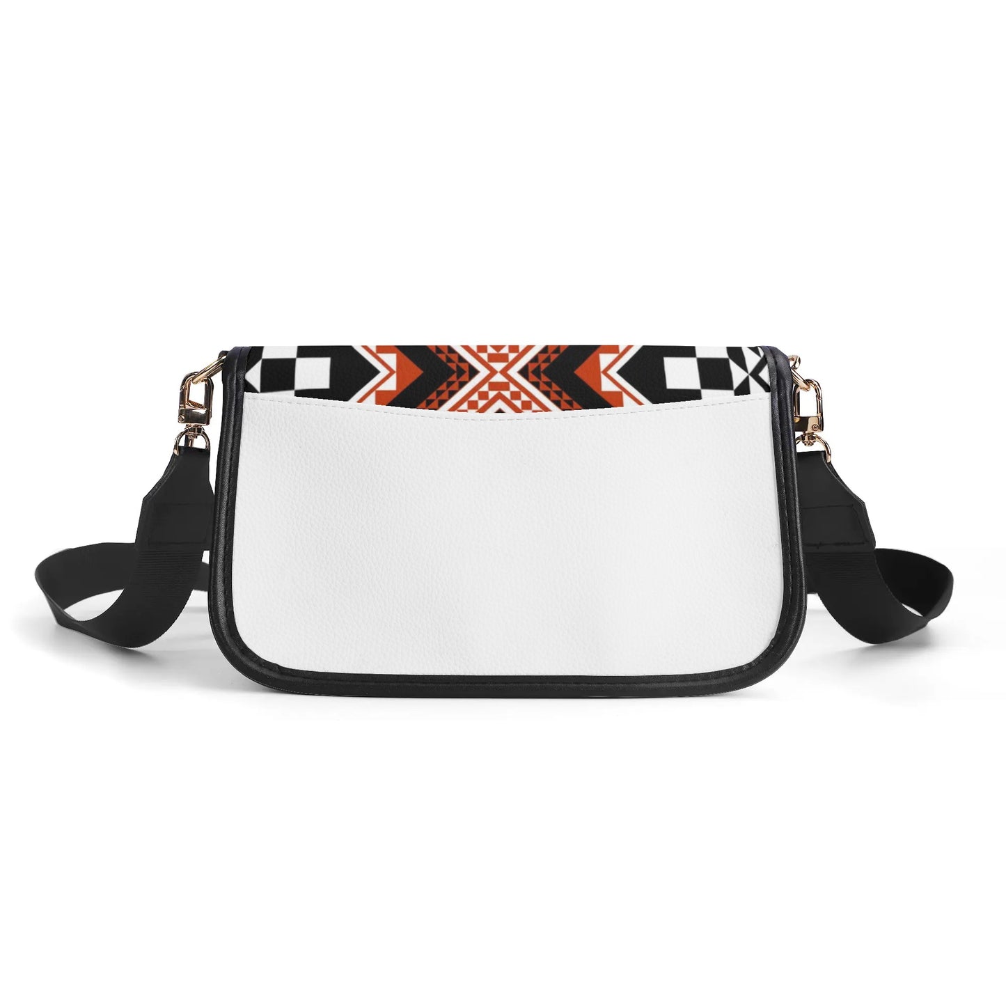 Mosaic Patterned Chain Shoulder Bag