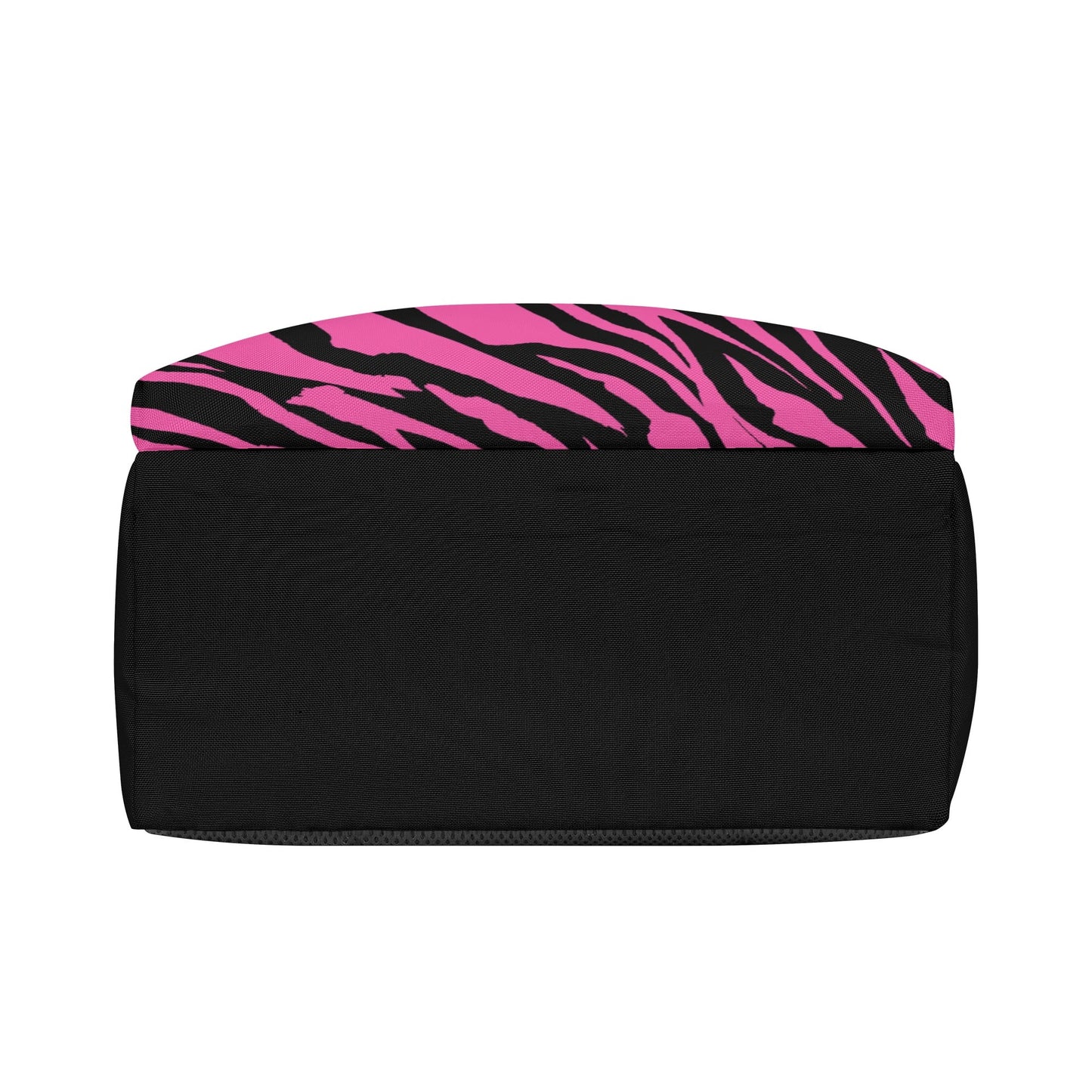 Pink Zebra Print Backpack