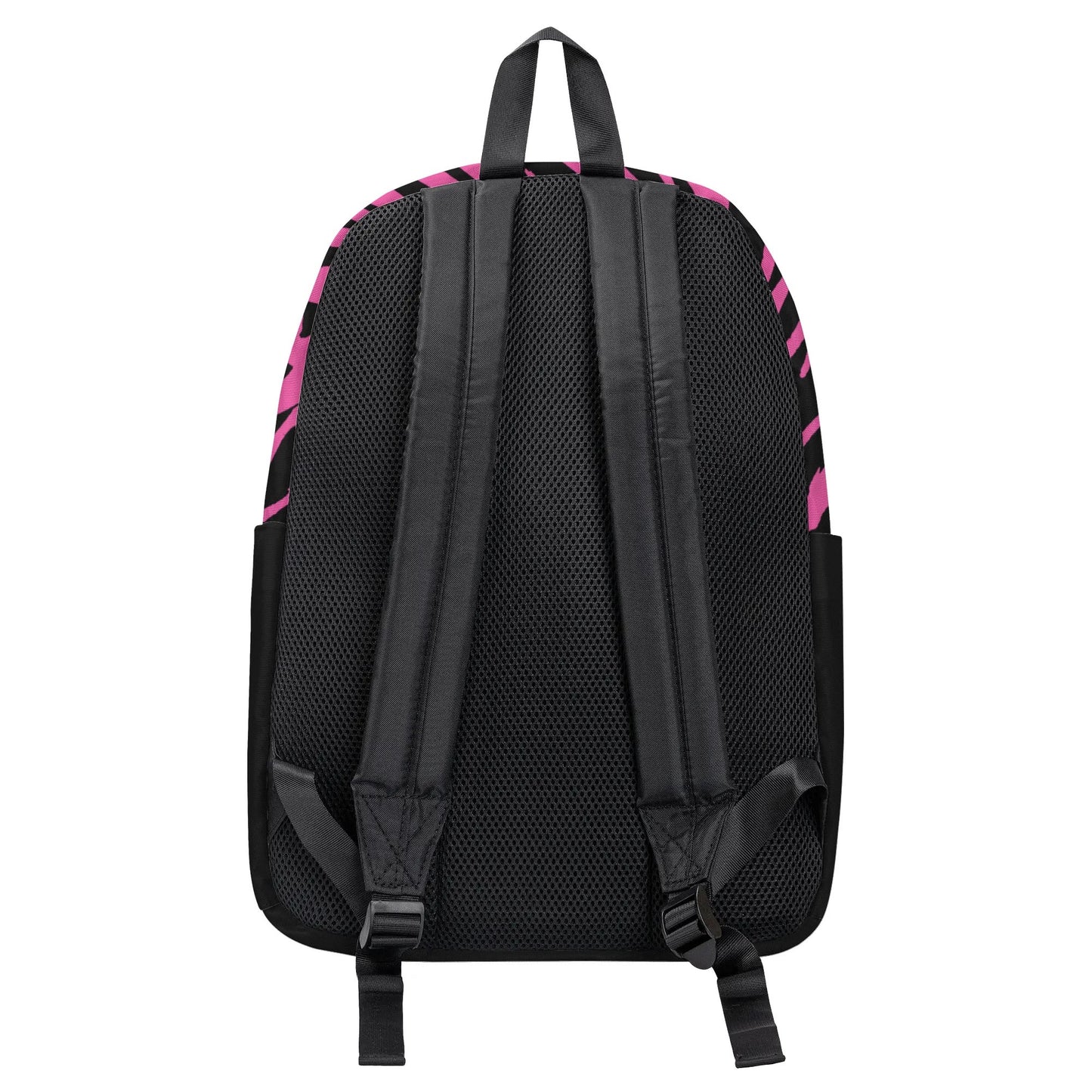 Pink Zebra Print Backpack