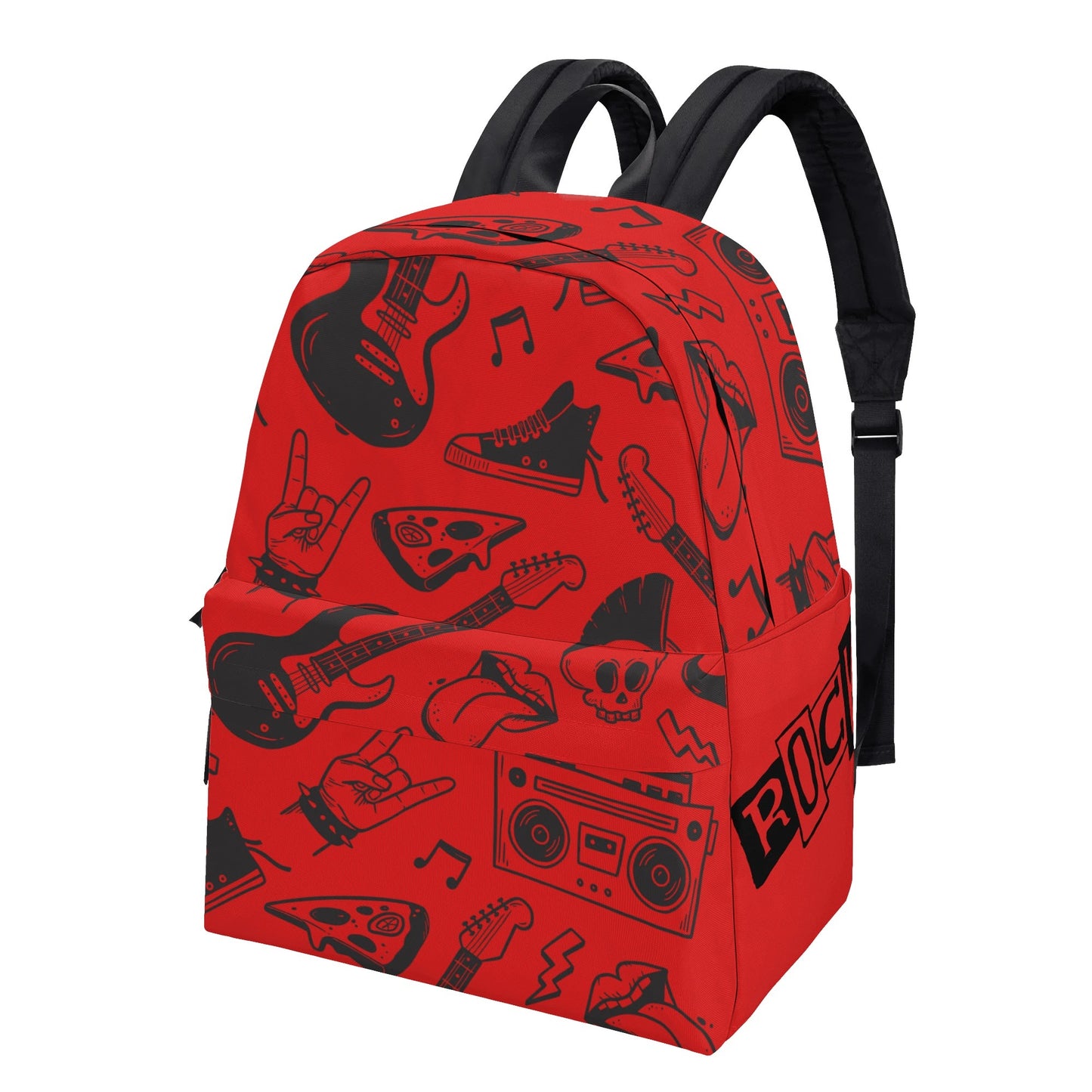 Rock On Backpack (Red)