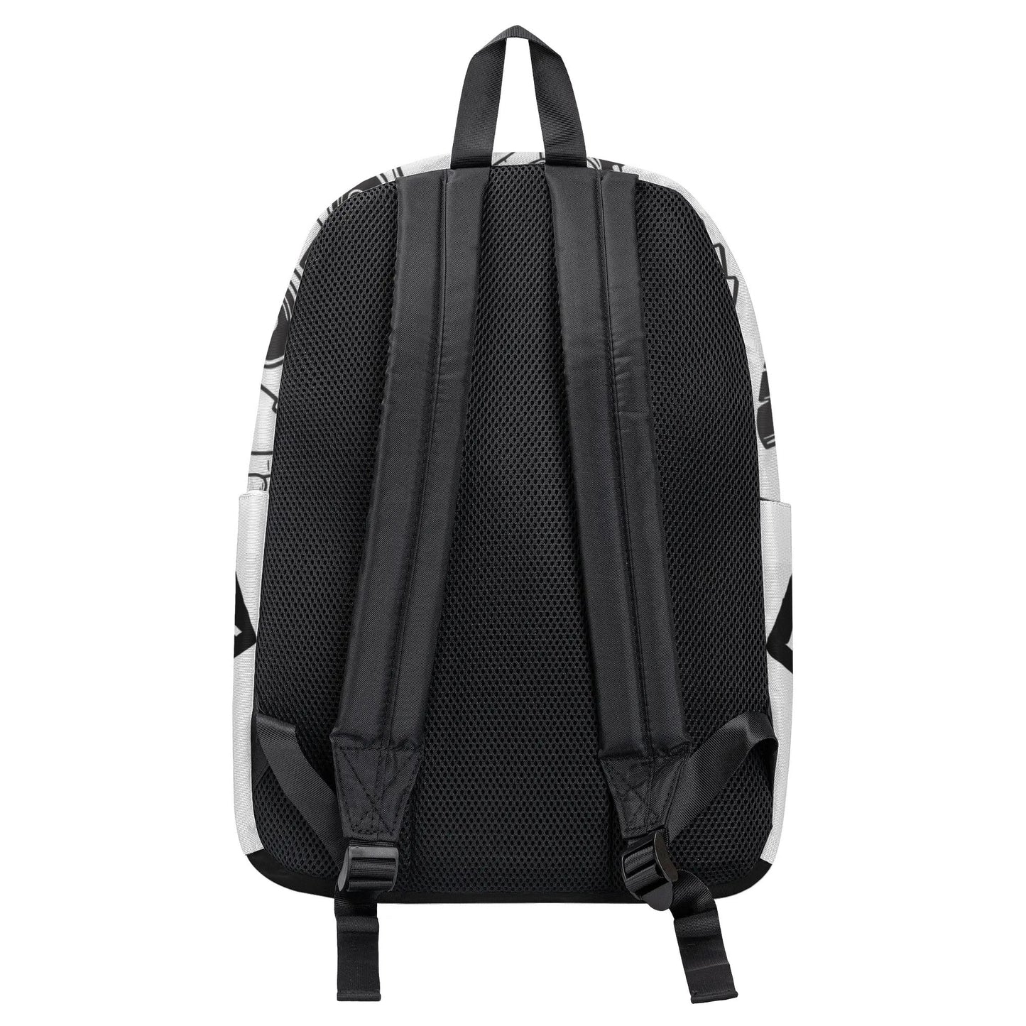 Rock On Backpack (White)