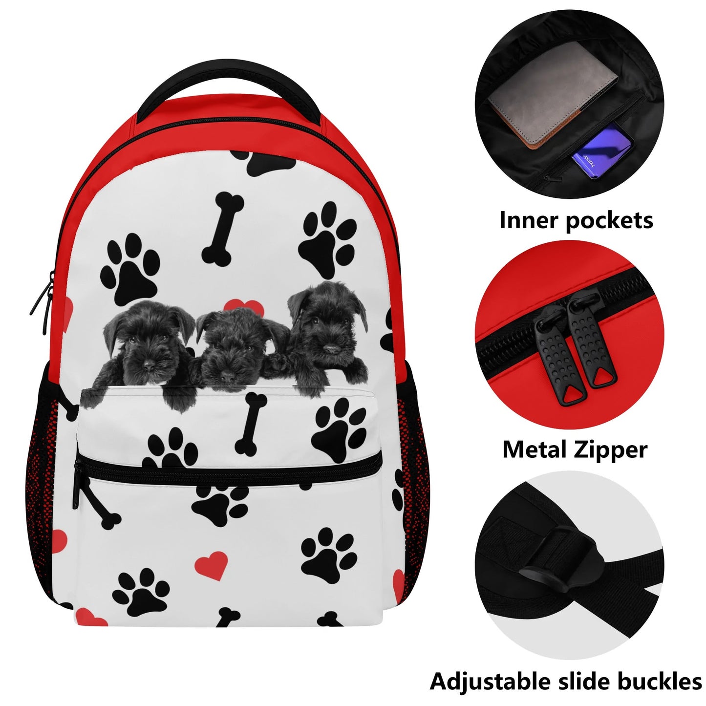 Puppy Paws Casual School Backpack