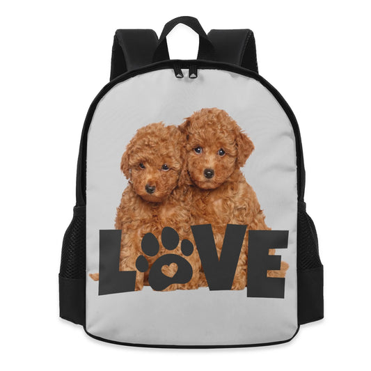 Puppy Love 13 Inch Kids School Backpack