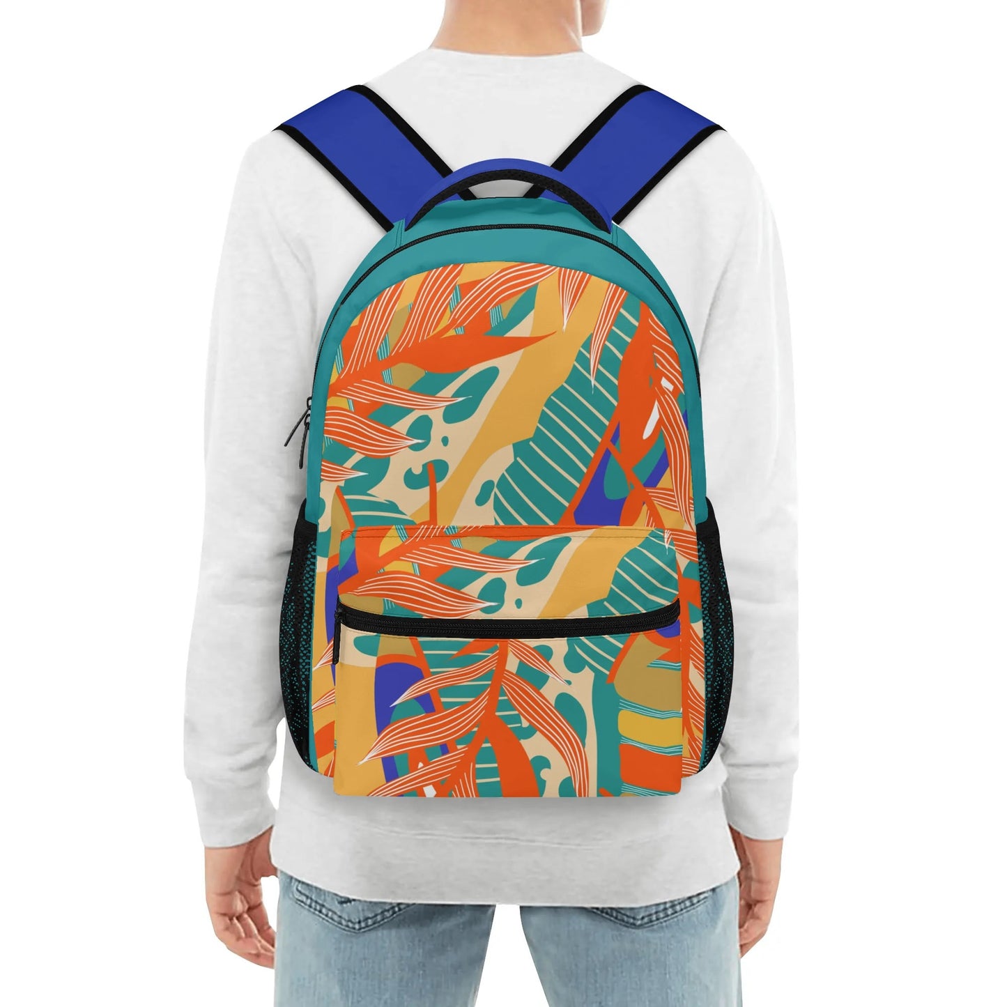 Wild Style Casual School Backpack