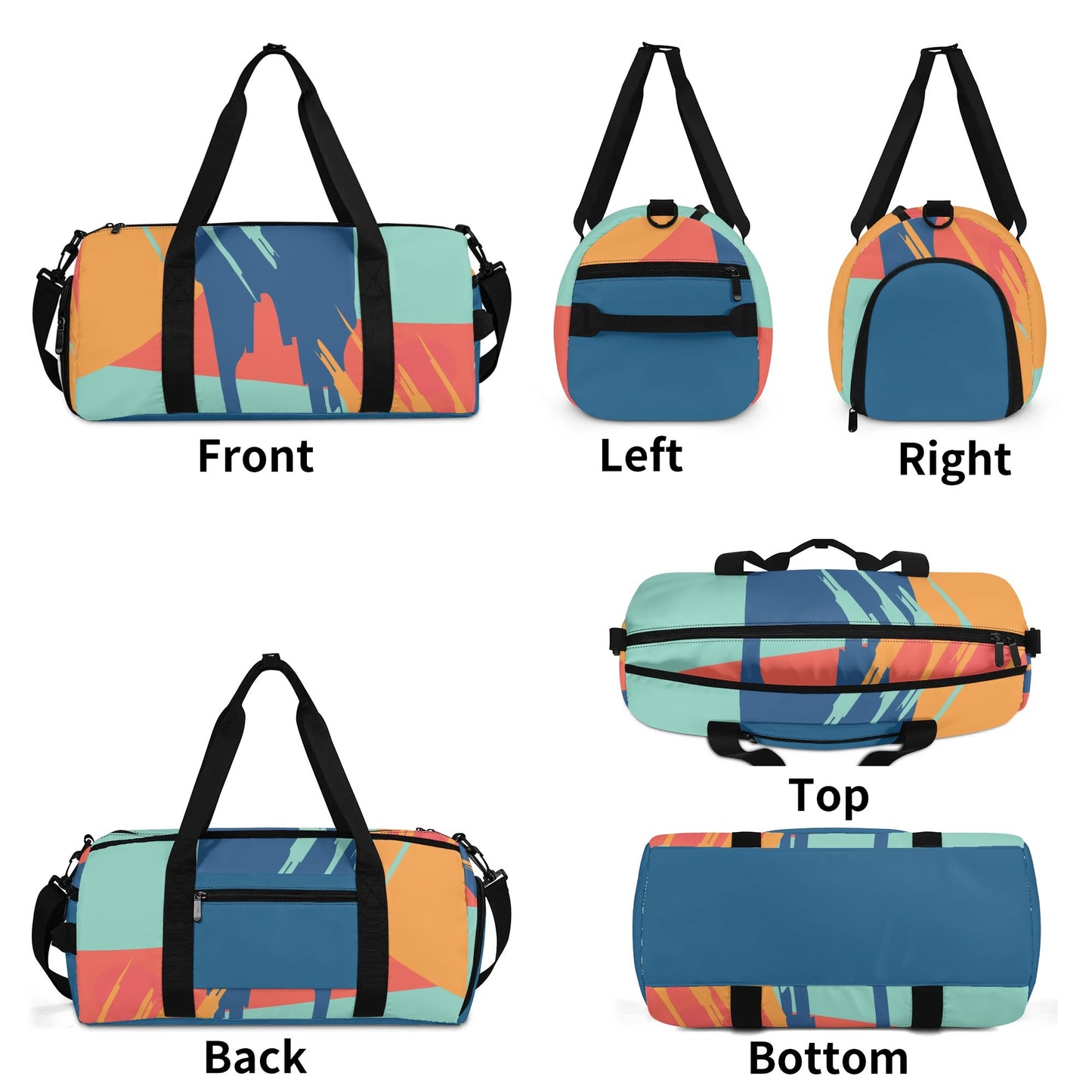 Abstract Fashion Luggage/Gym/Duffle Bag