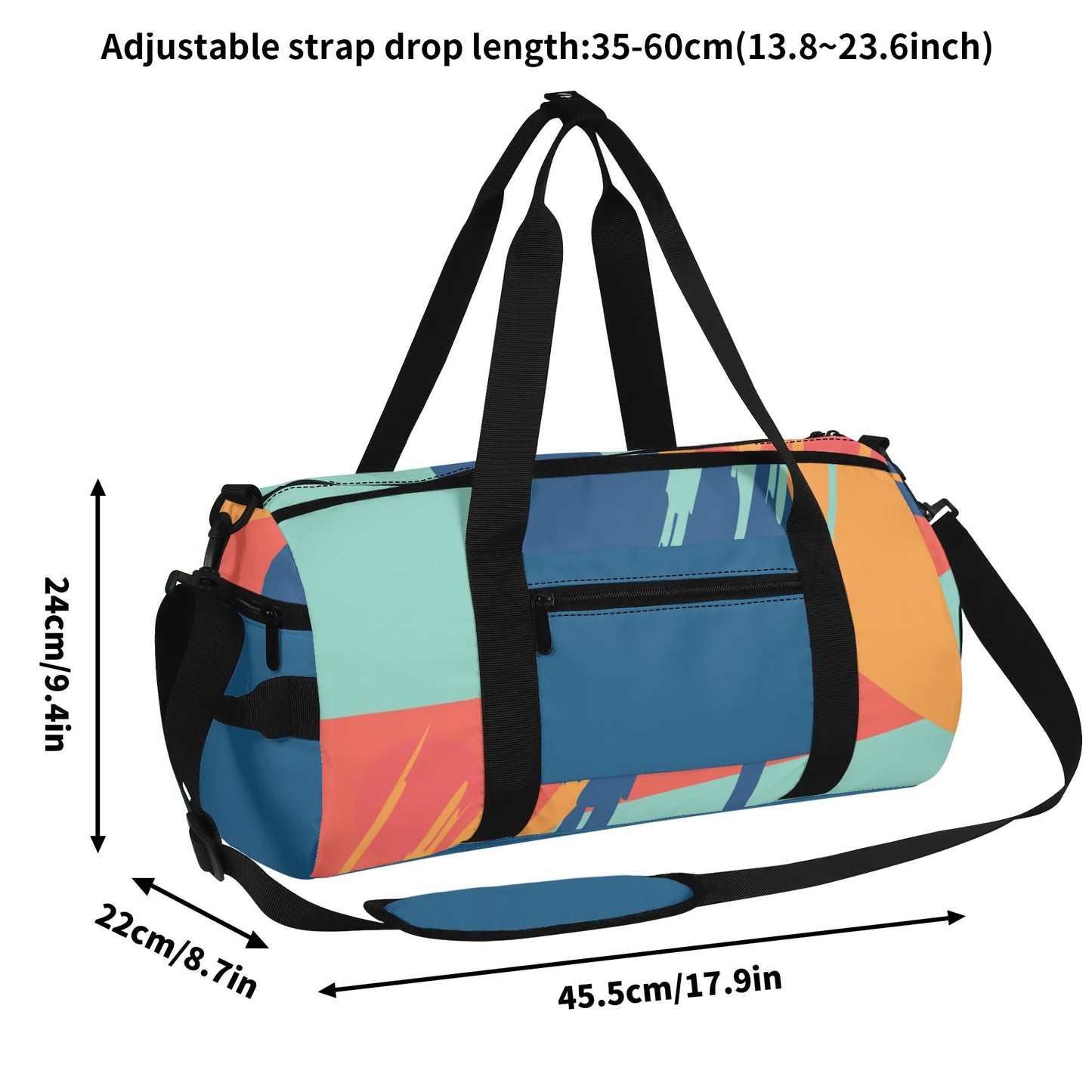 Abstract Fashion Luggage/Gym/Duffle Bag