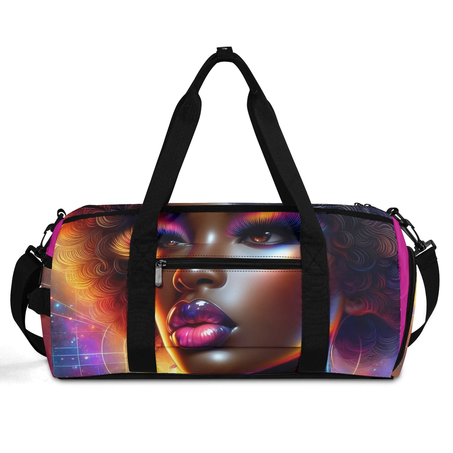 Melanin Queen Fashion Luggage/Gym/Duffle Bag