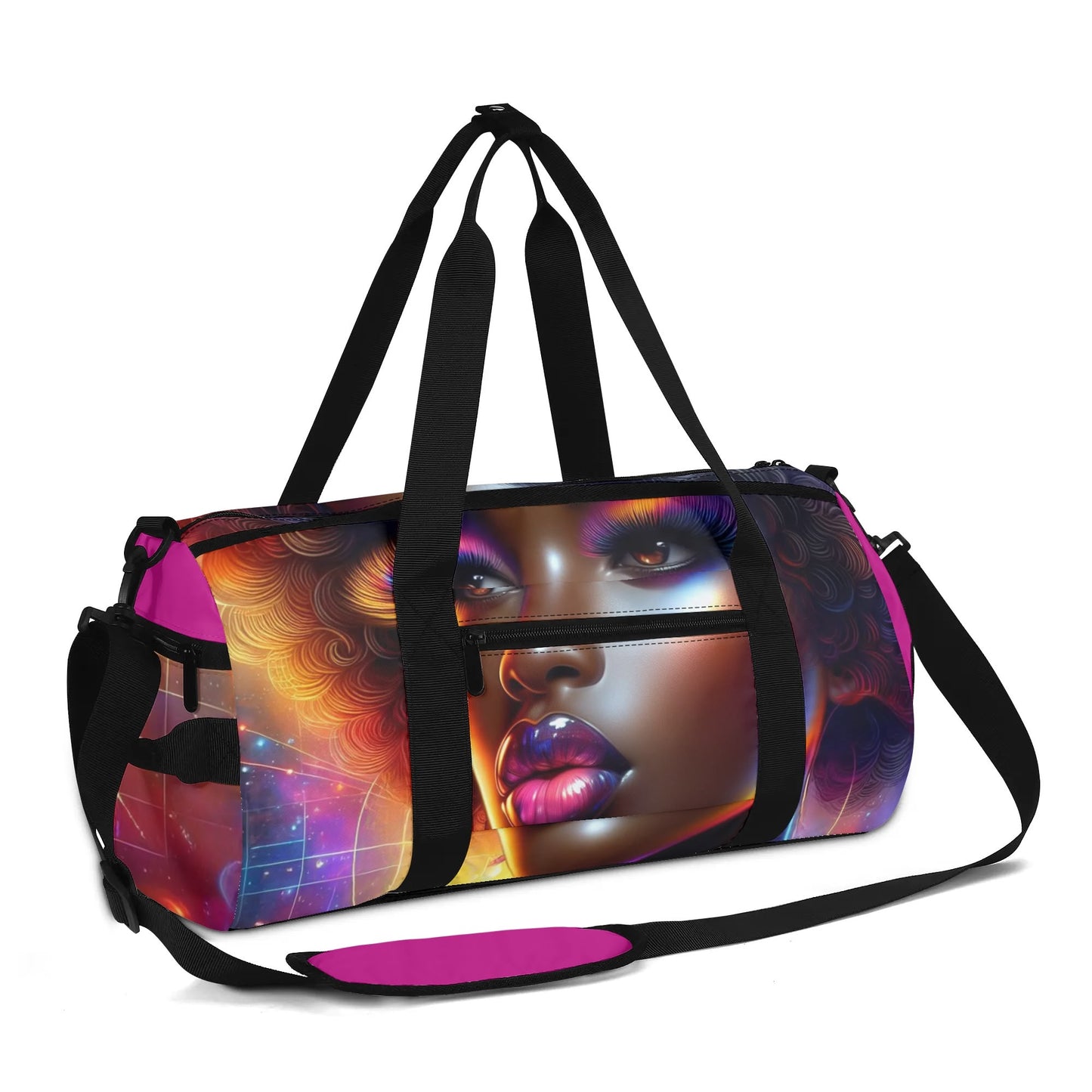 Melanin Queen Fashion Luggage/Gym/Duffle Bag