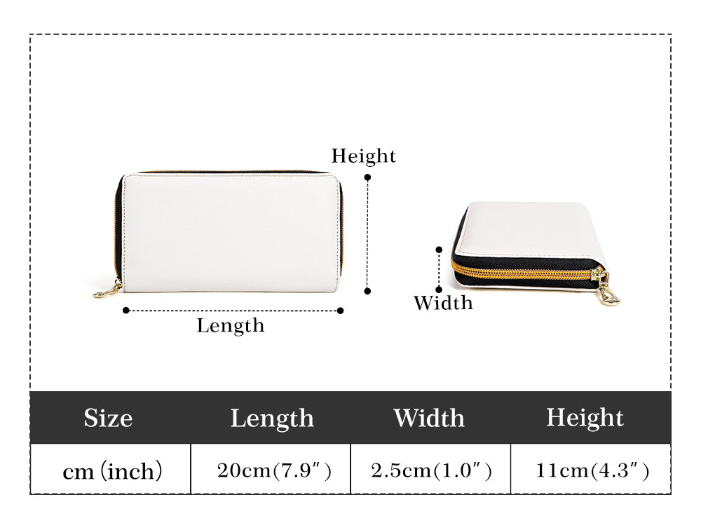 Leo Leather Zipper Wallet