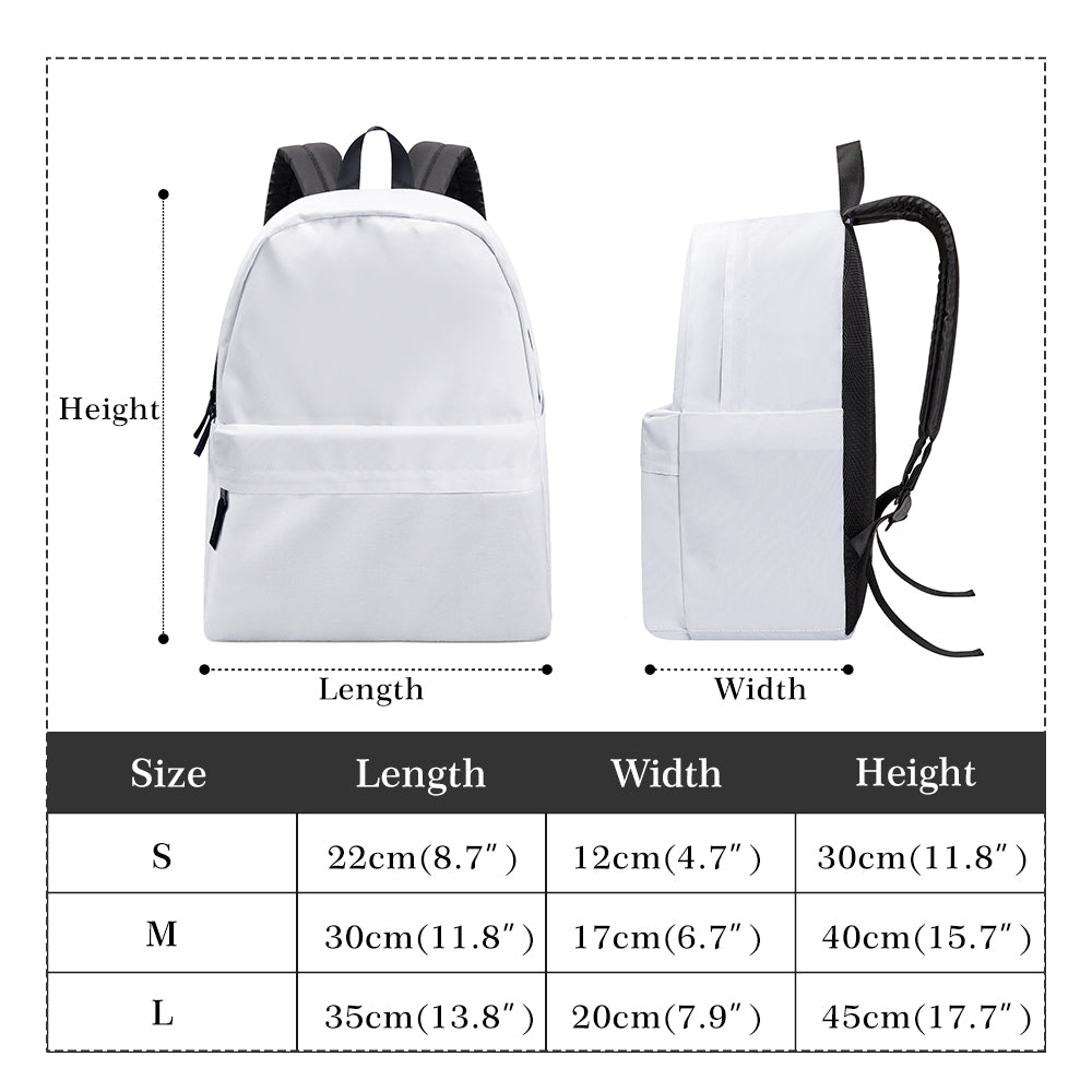 Black & White Abstract Backpack