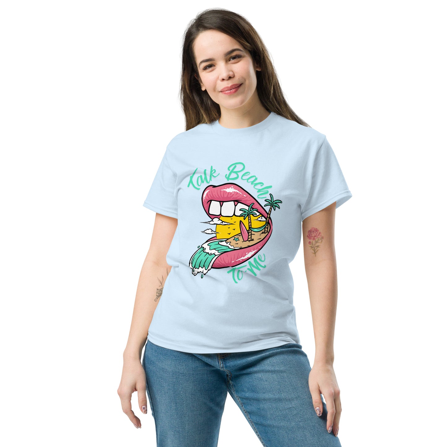 Talk Beach Tee