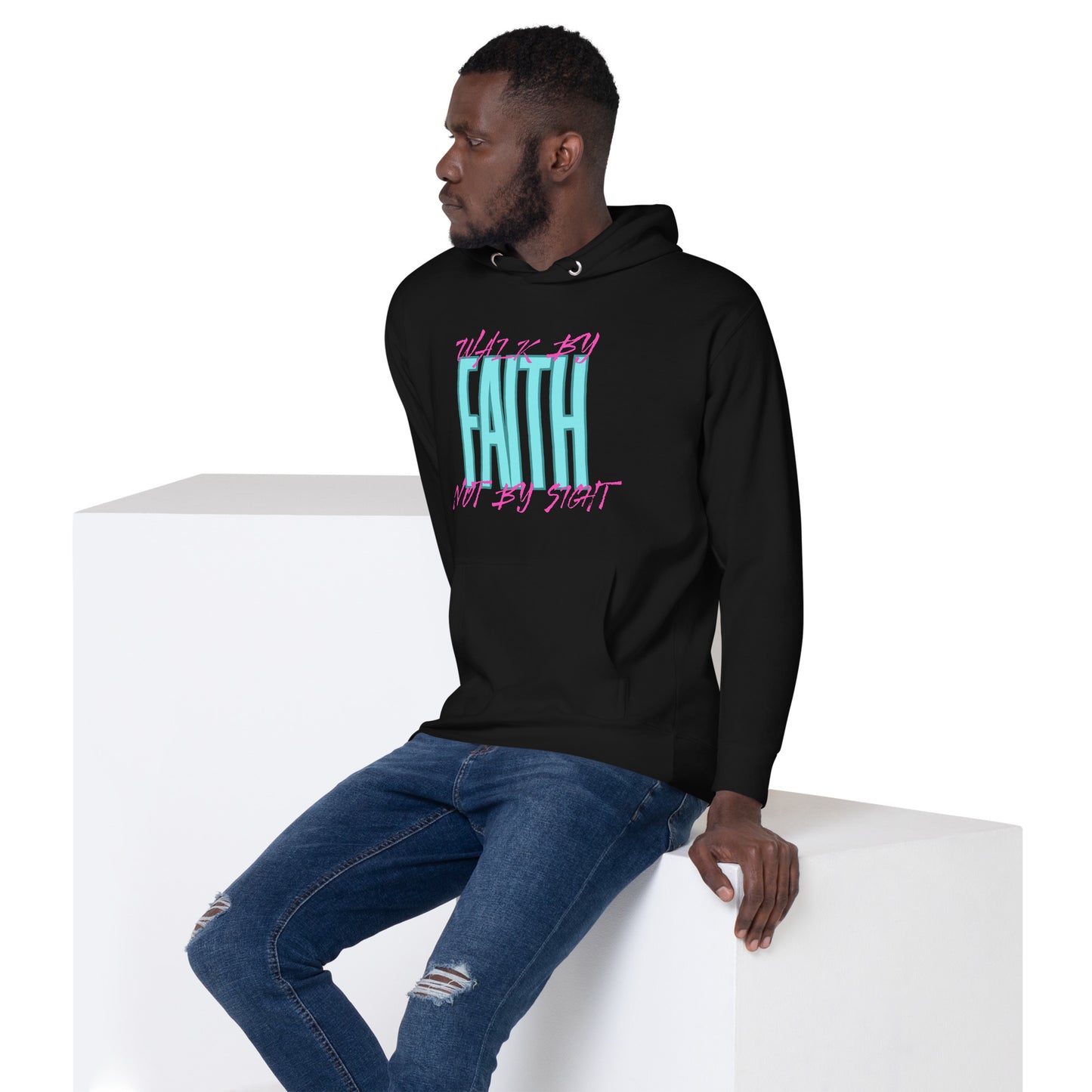 Walk by Faith Unisex Hoodie