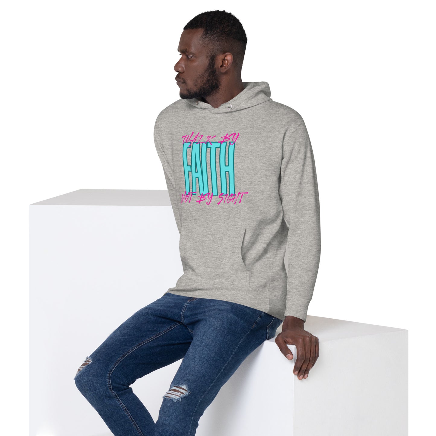 Walk by Faith Unisex Hoodie